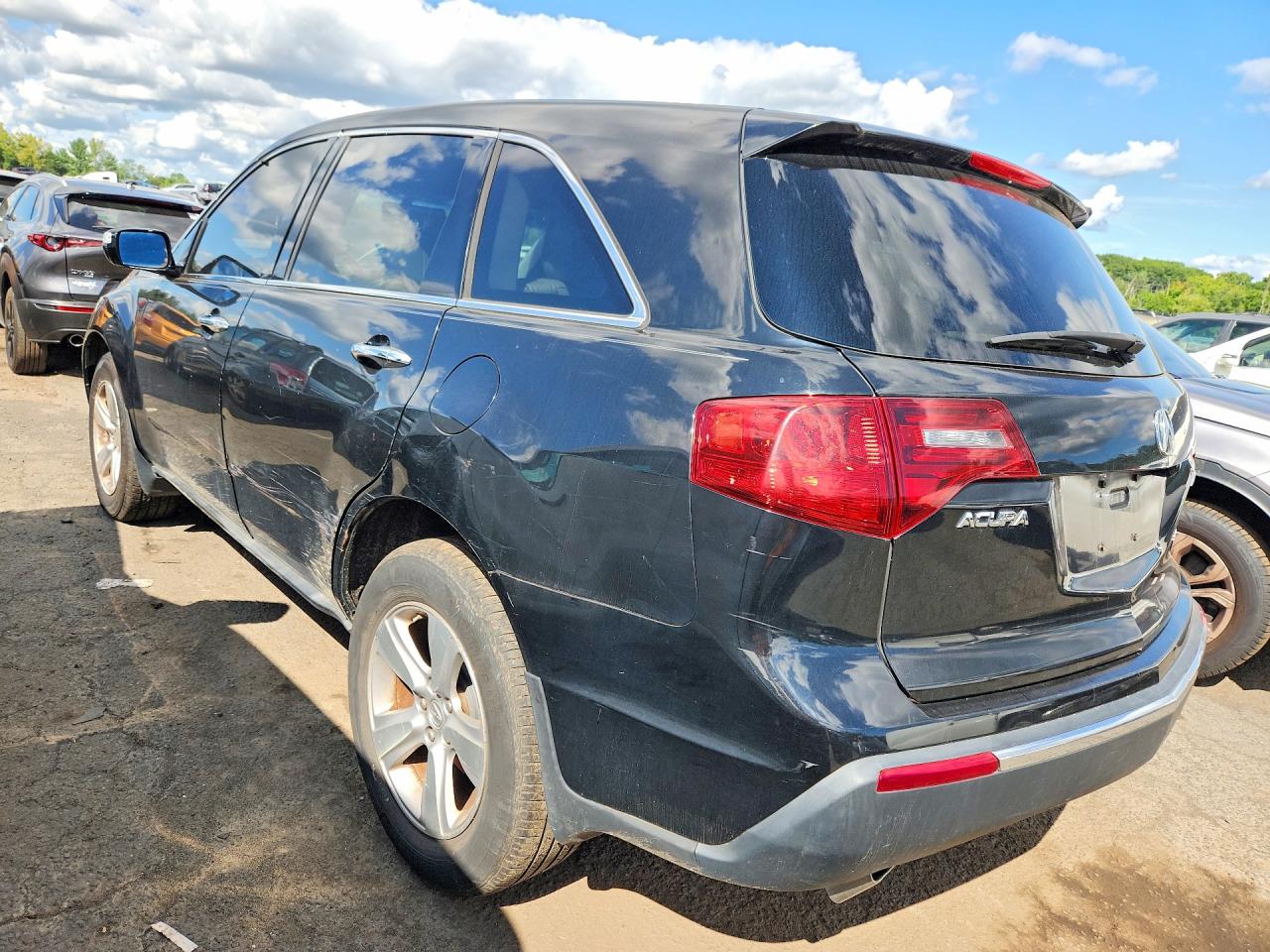 2010 Acura Mdx Black vin: 2HNYD2H2XAH507777