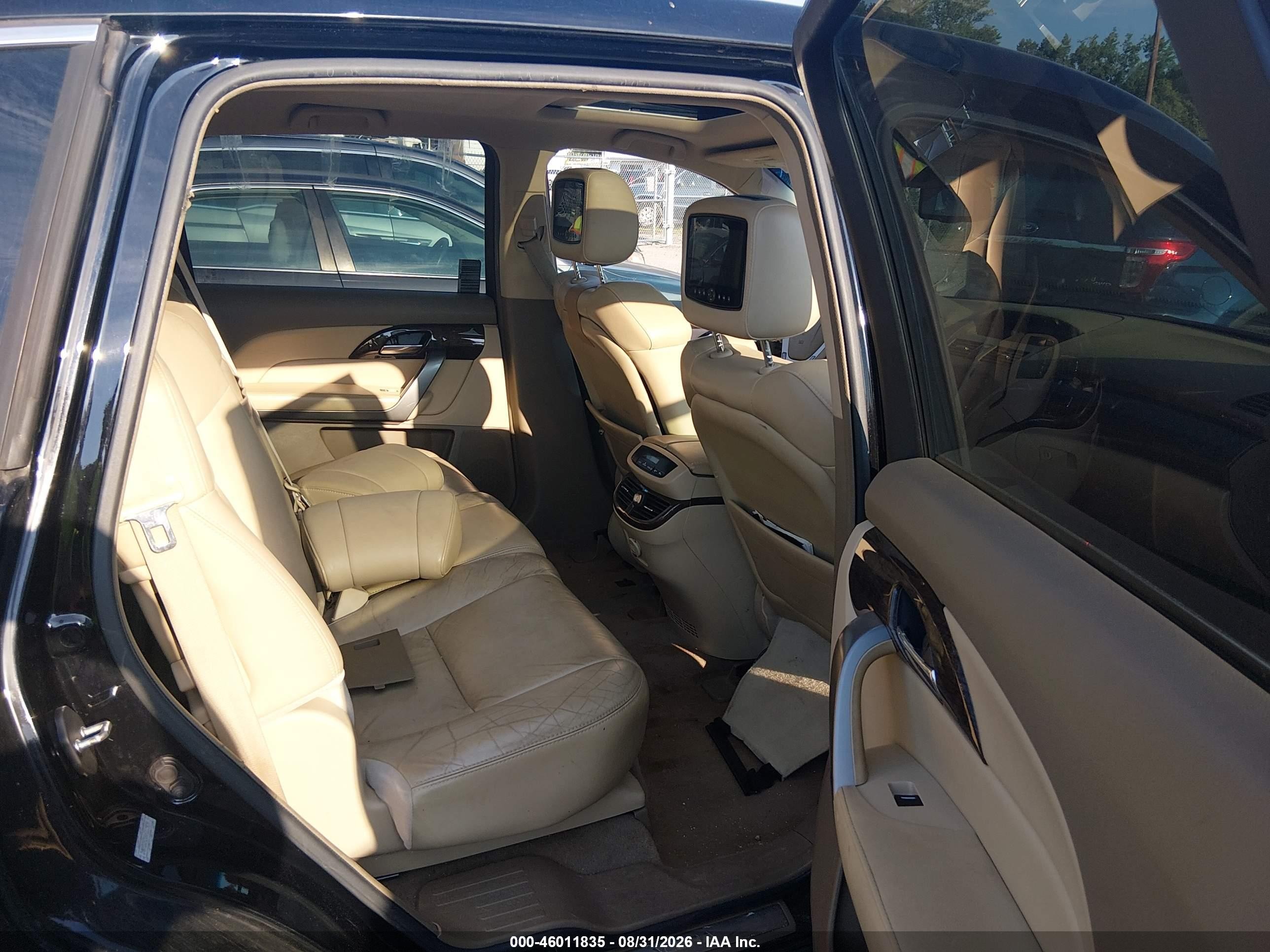 2010 Acura Mdx   Black vin: 2HNYD2H2XAH511909