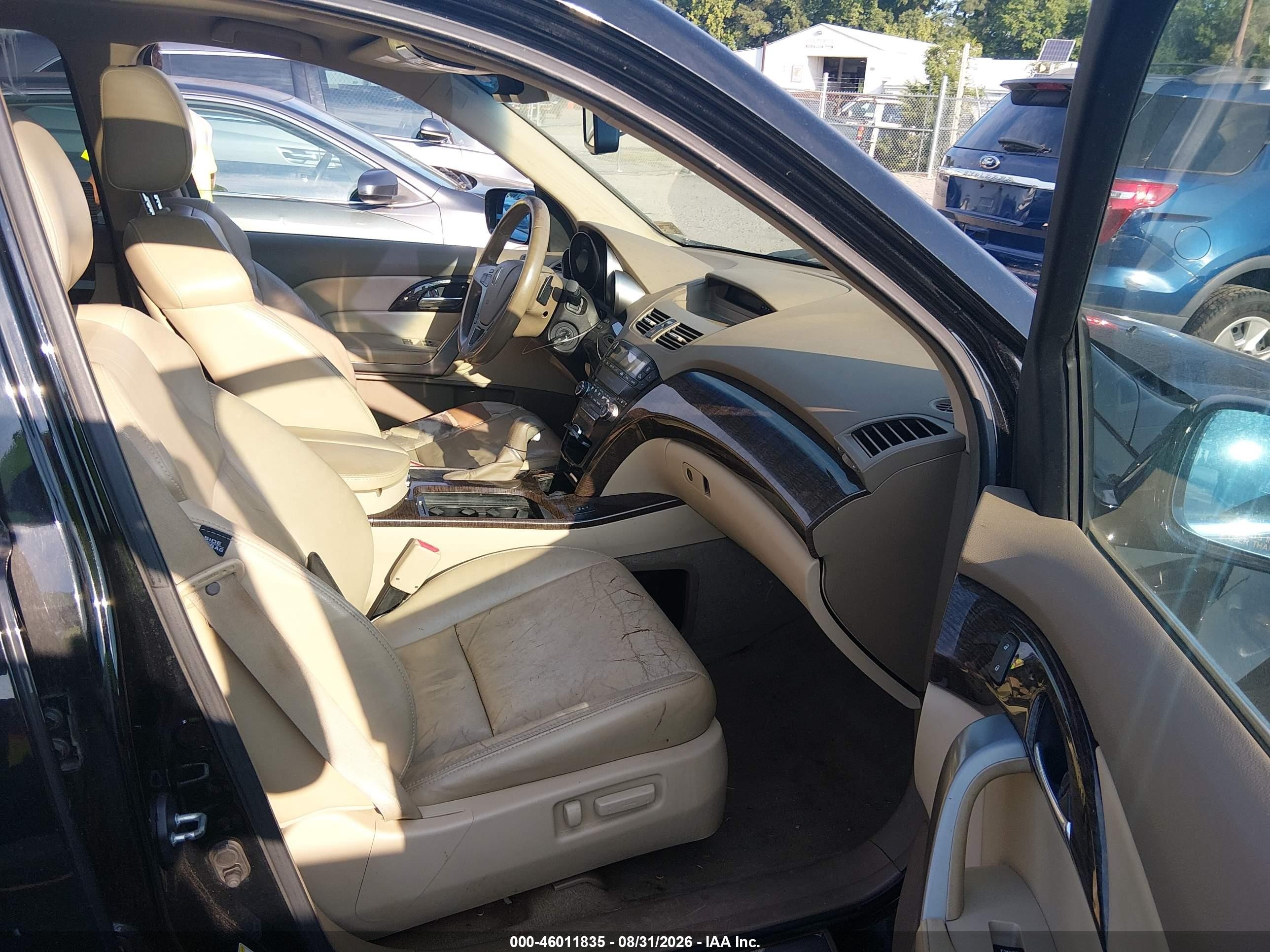 2010 Acura Mdx   Black vin: 2HNYD2H2XAH511909