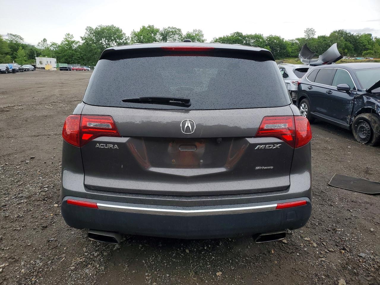 2010 Acura Mdx Gray vin: 2HNYD2H2XAH519220
