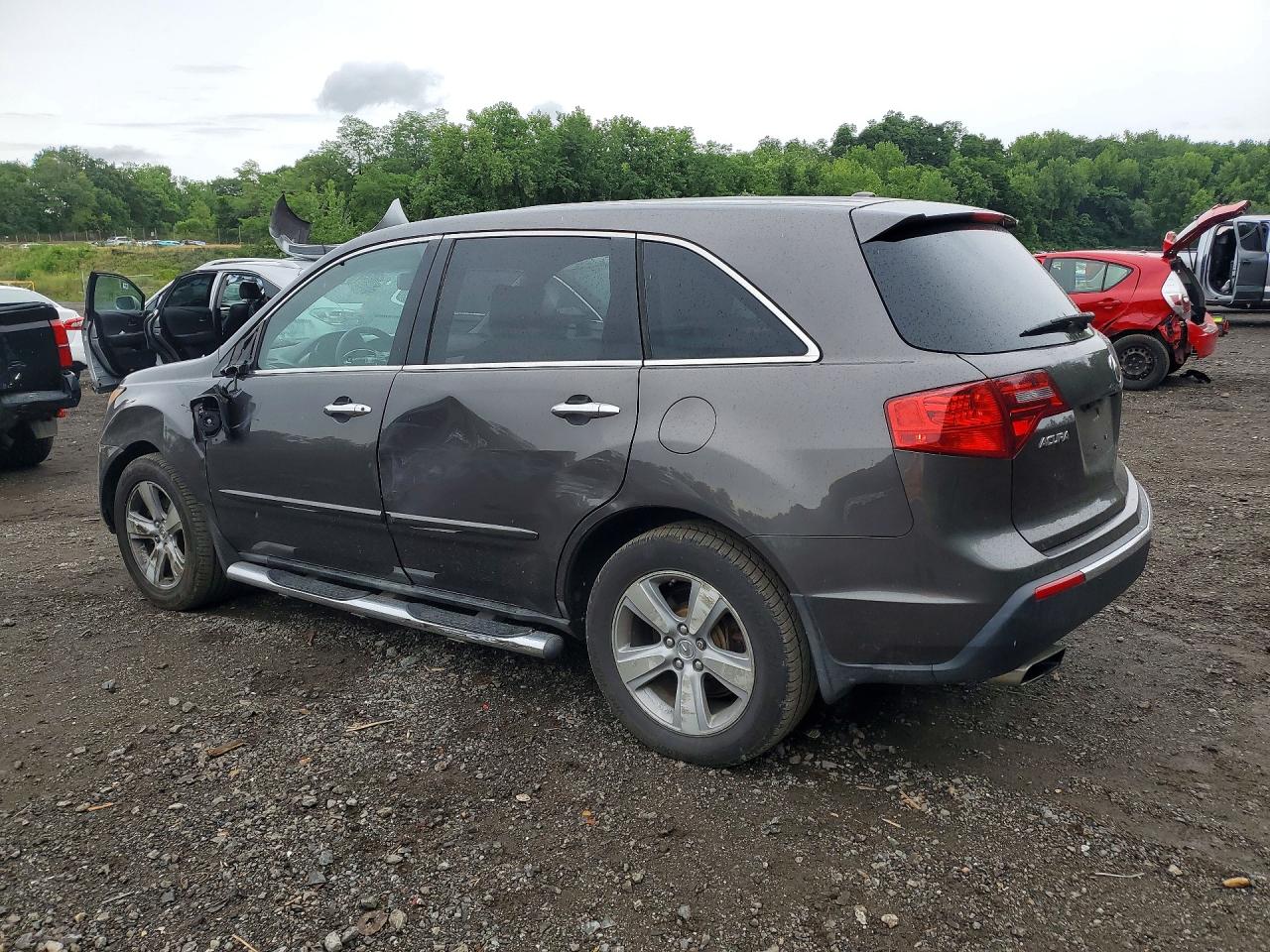 2010 Acura Mdx Gray vin: 2HNYD2H2XAH519220