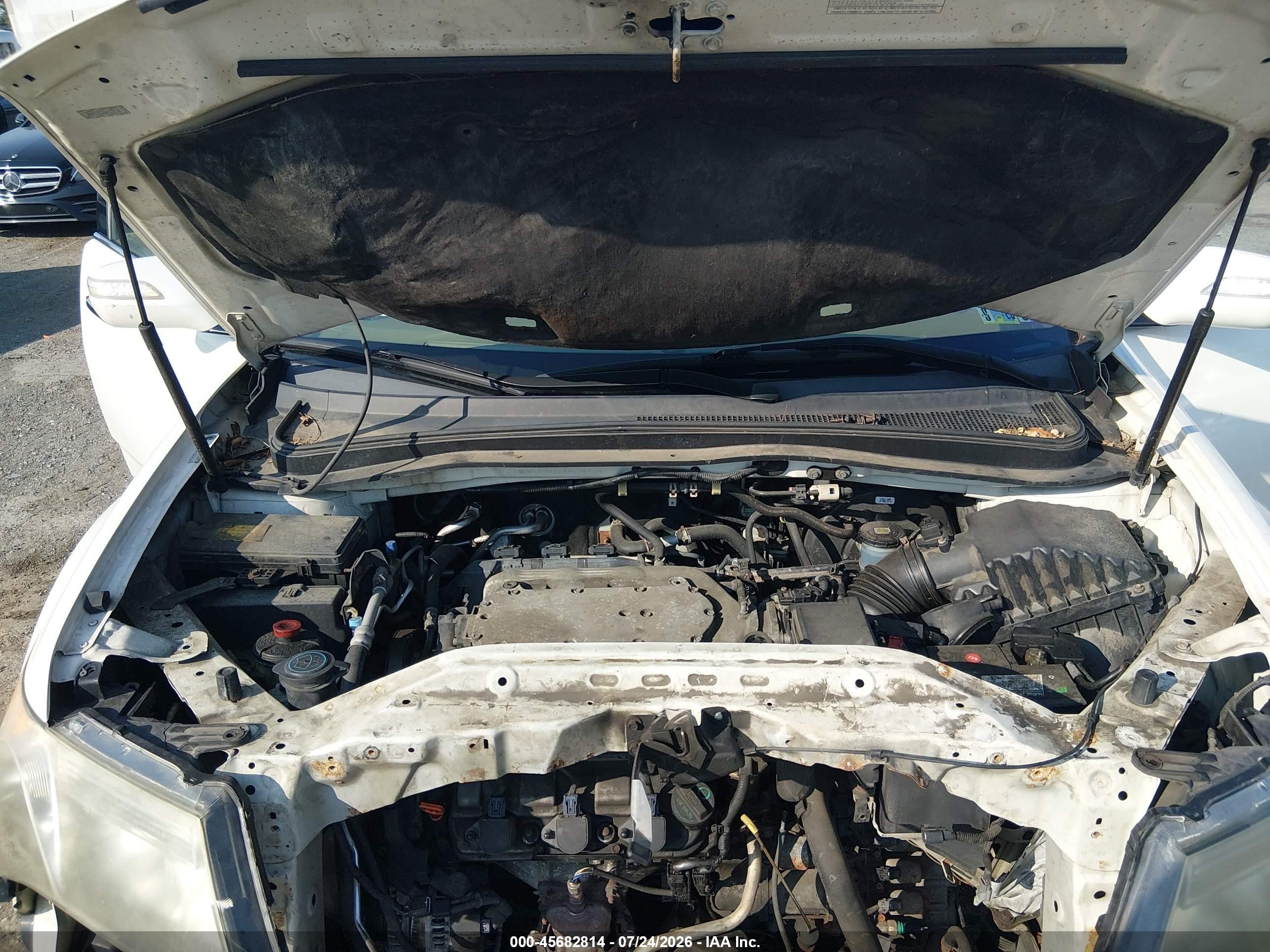 2010 Acura Mdx 3.7l (a6) Белый vin: 2HNYD2H2XAH528130