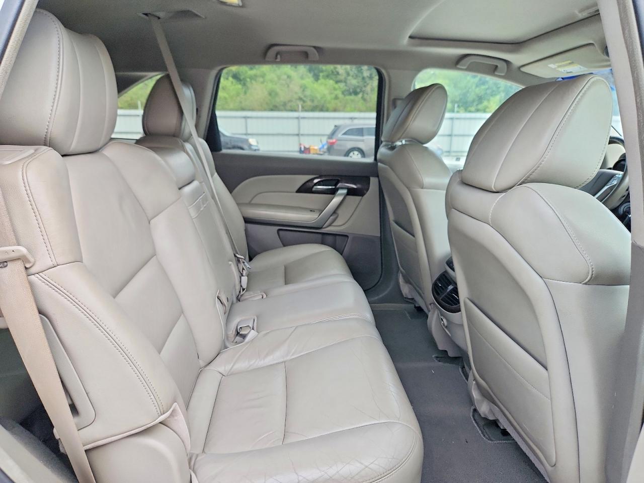2011 Acura Mdx White vin: 2HNYD2H2XBH515024