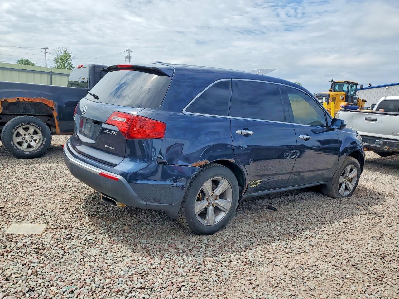 2011 Acura Mdx Синий vin: 2HNYD2H2XBH518604