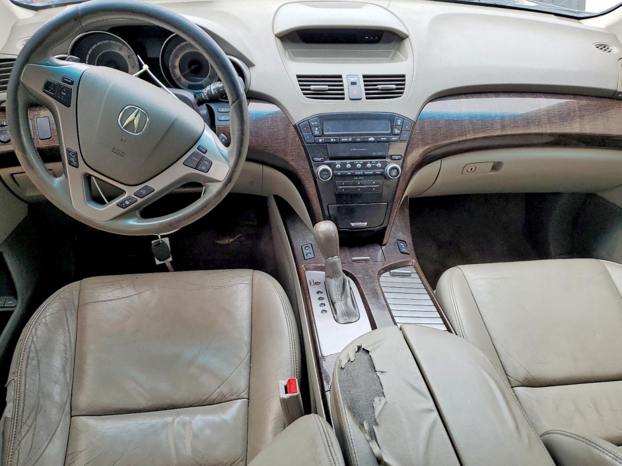 2011 Acura Mdx Синий vin: 2HNYD2H2XBH518604
