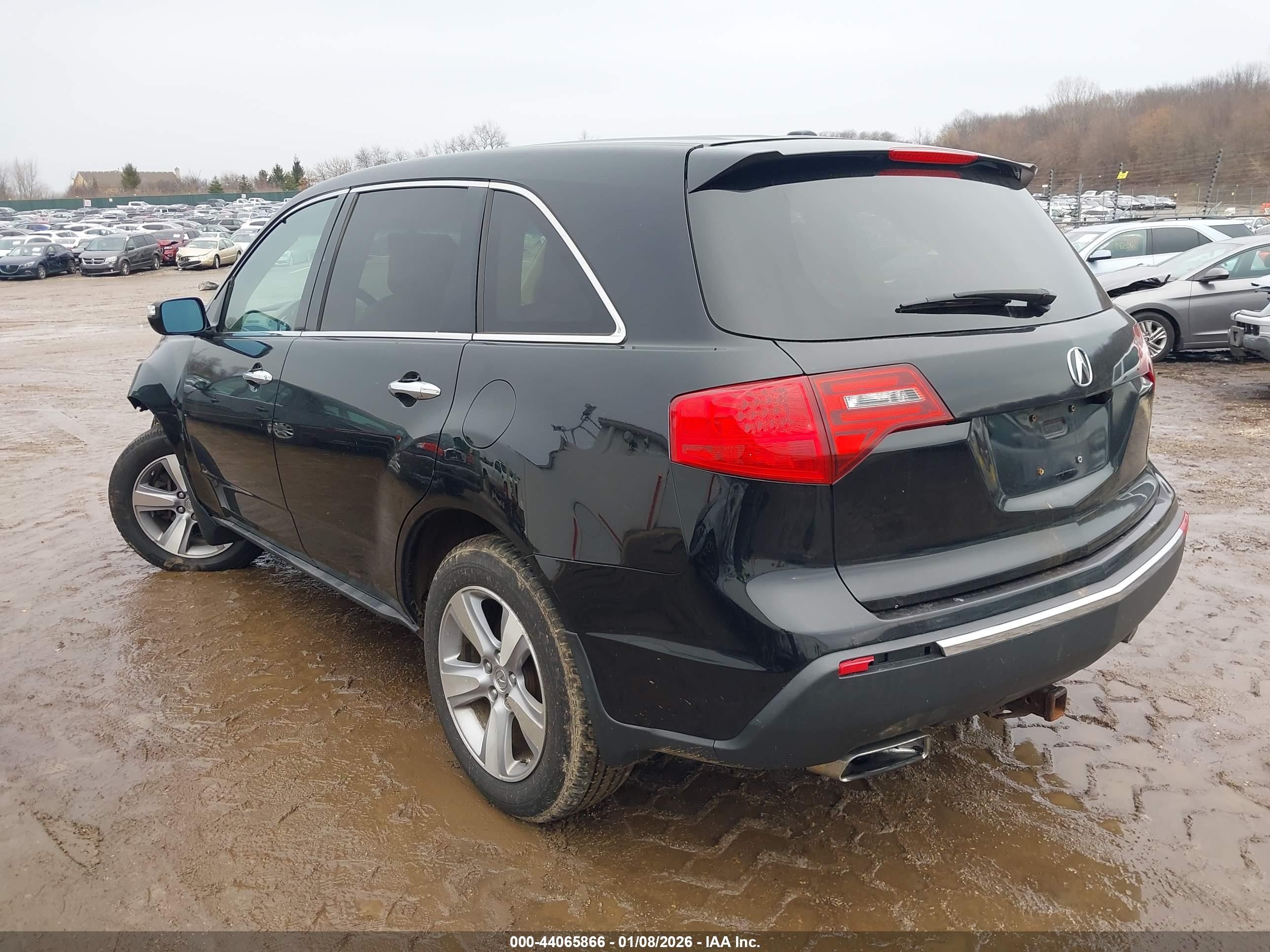 2012 Acura Mdx   Black vin: 2HNYD2H2XCH529460