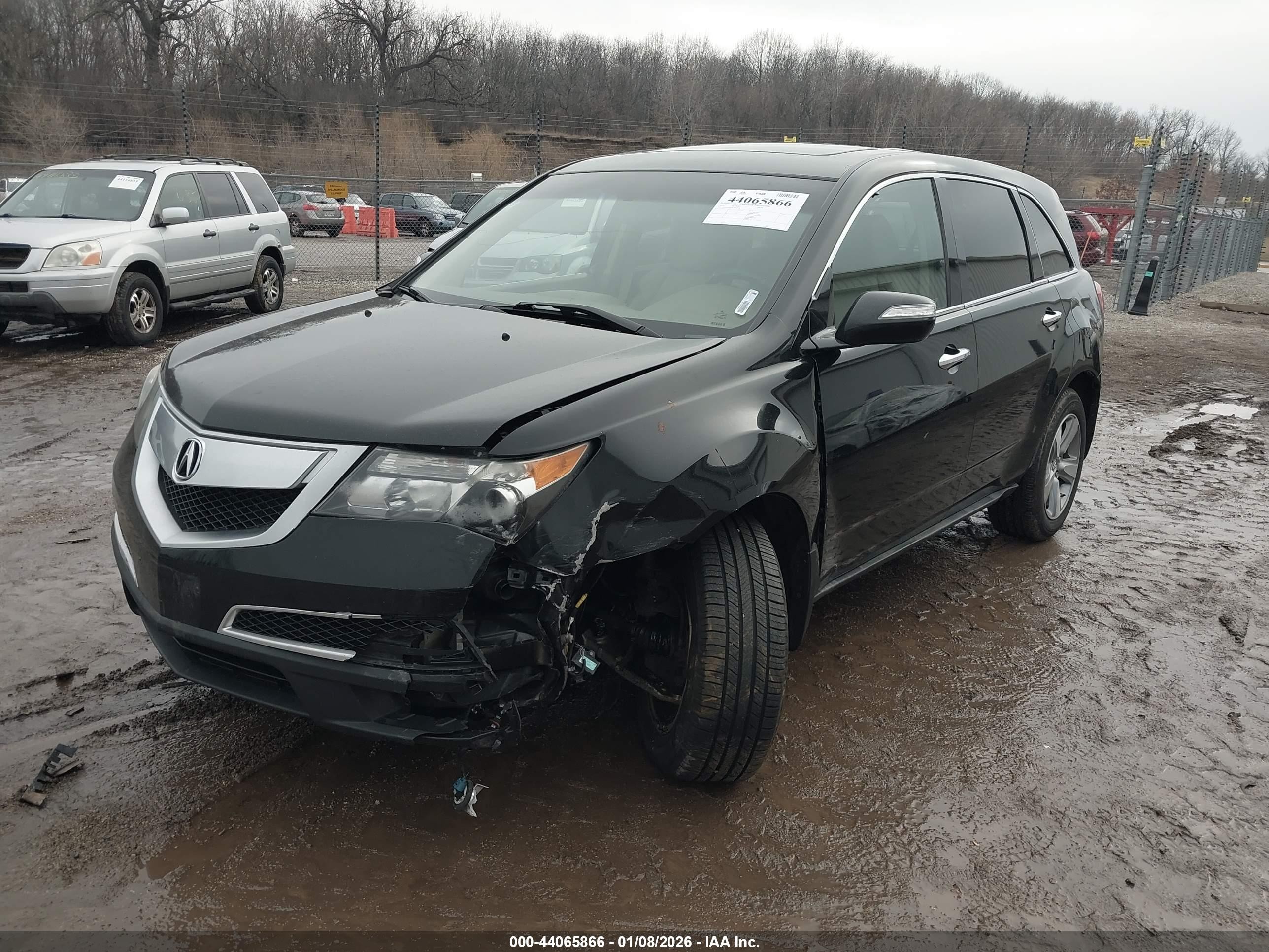 2012 Acura Mdx   Black vin: 2HNYD2H2XCH529460