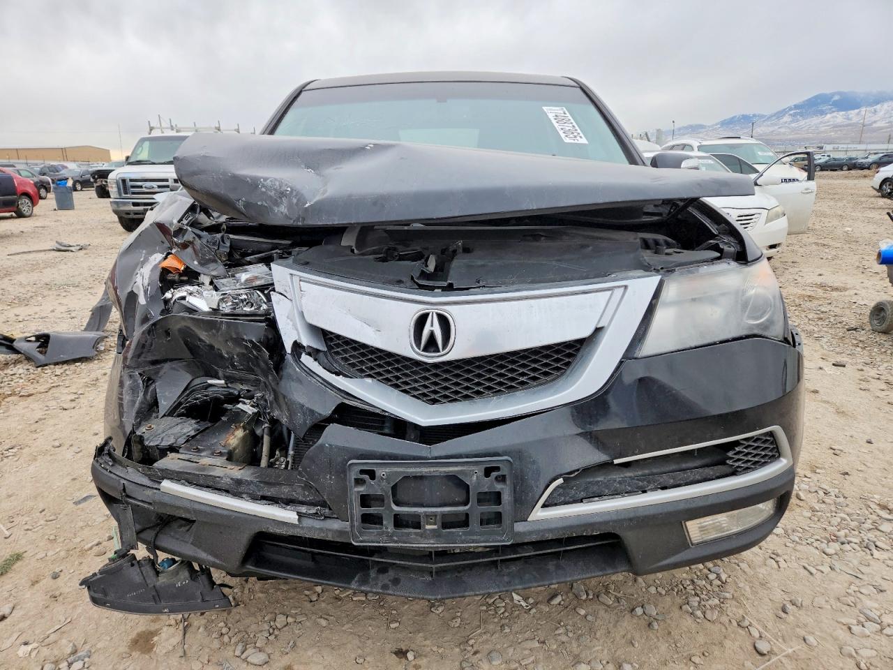 2012 Acura Mdx Black vin: 2HNYD2H2XCH529734