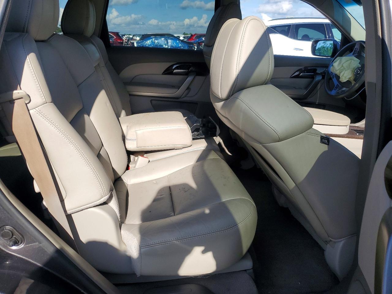 2012 Acura Mdx Gray vin: 2HNYD2H2XCH538210