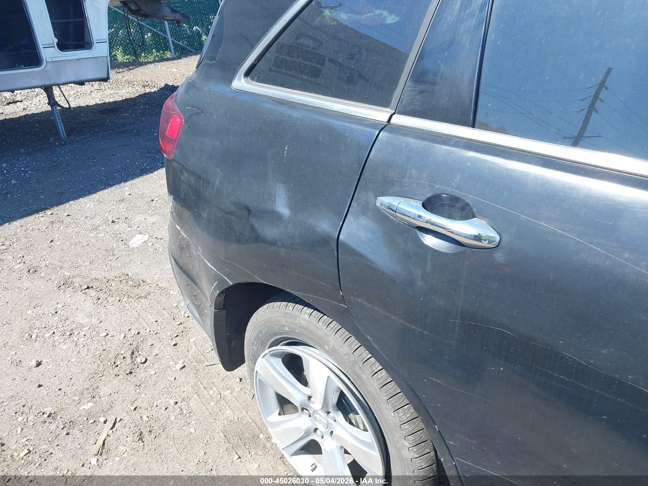 2012 Acura Mdx   Black vin: 2HNYD2H2XCH550390