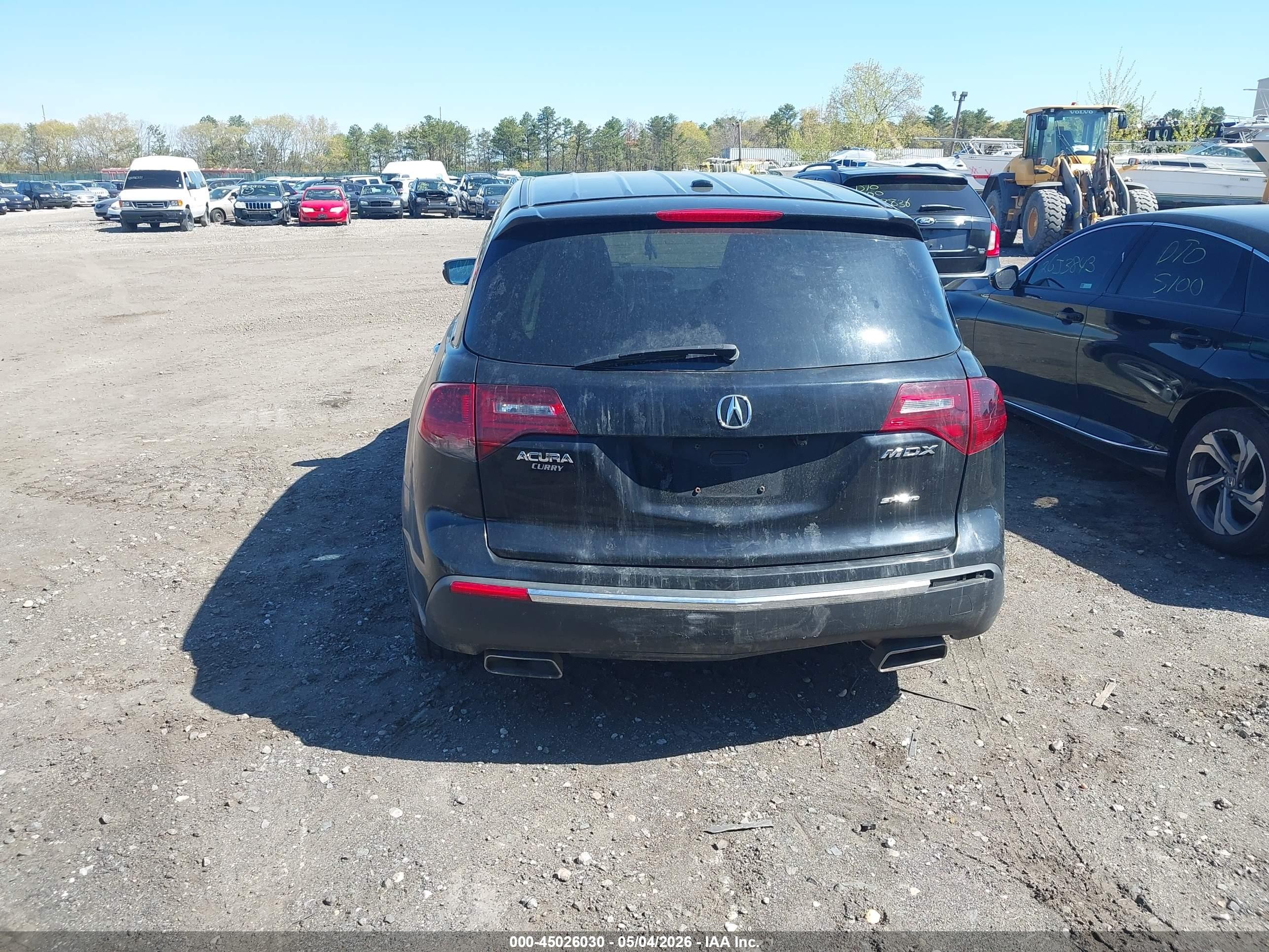 2012 Acura Mdx   Black vin: 2HNYD2H2XCH550390