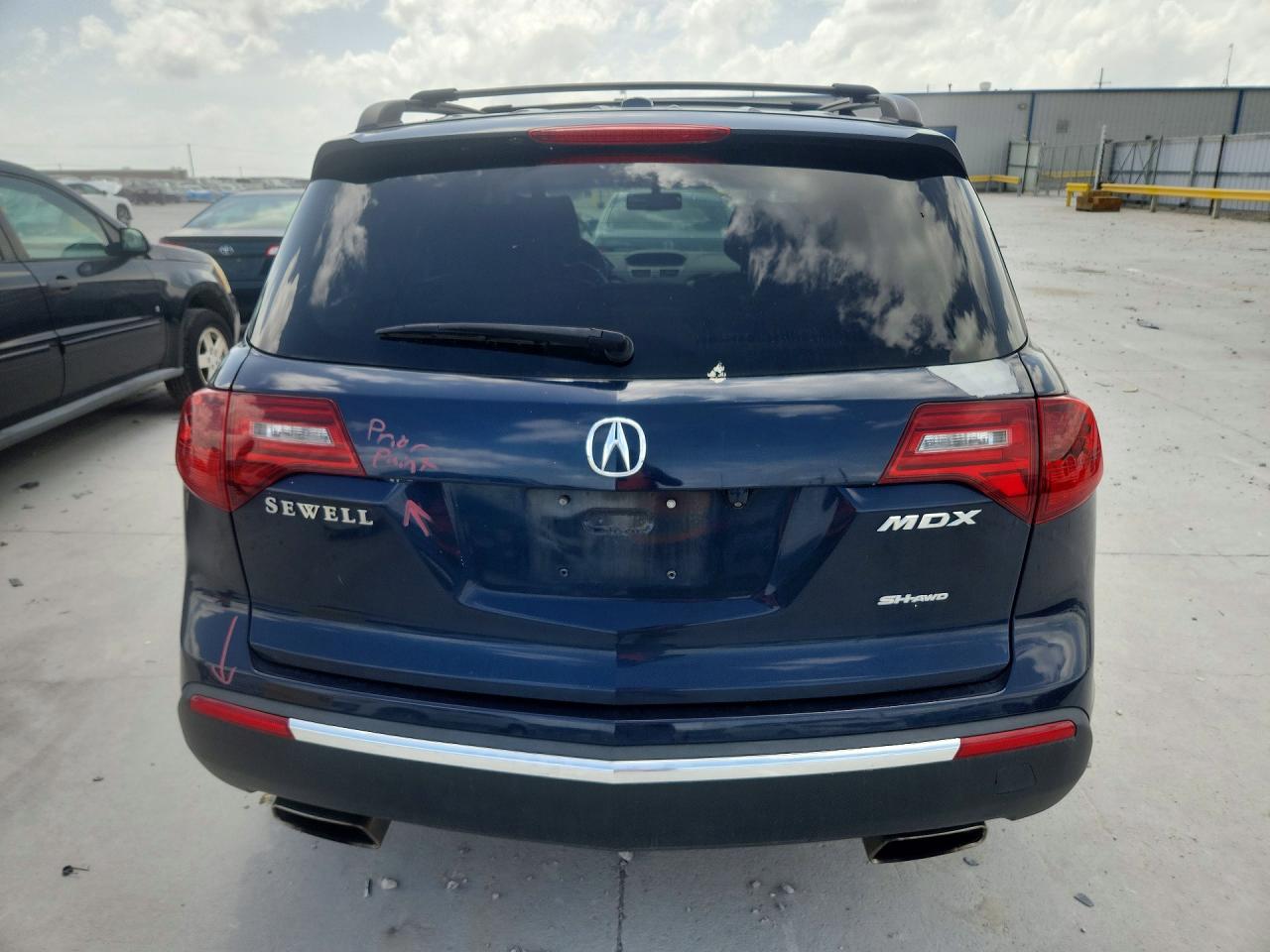 2013 Acura Mdx Blue vin: 2HNYD2H2XDH516483