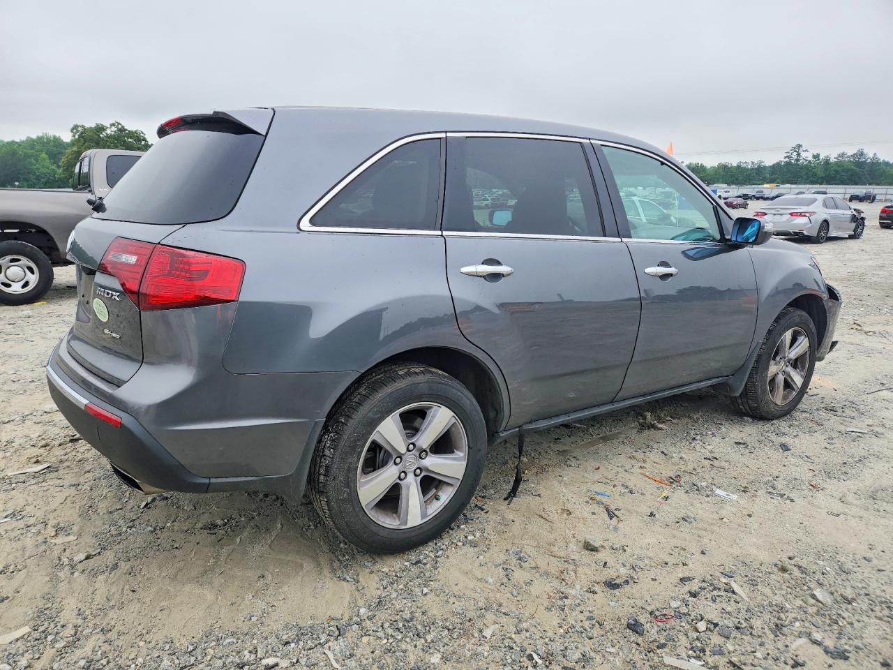 2012 Acura Mdx Technology Gray vin: 2HNYD2H30CH502907