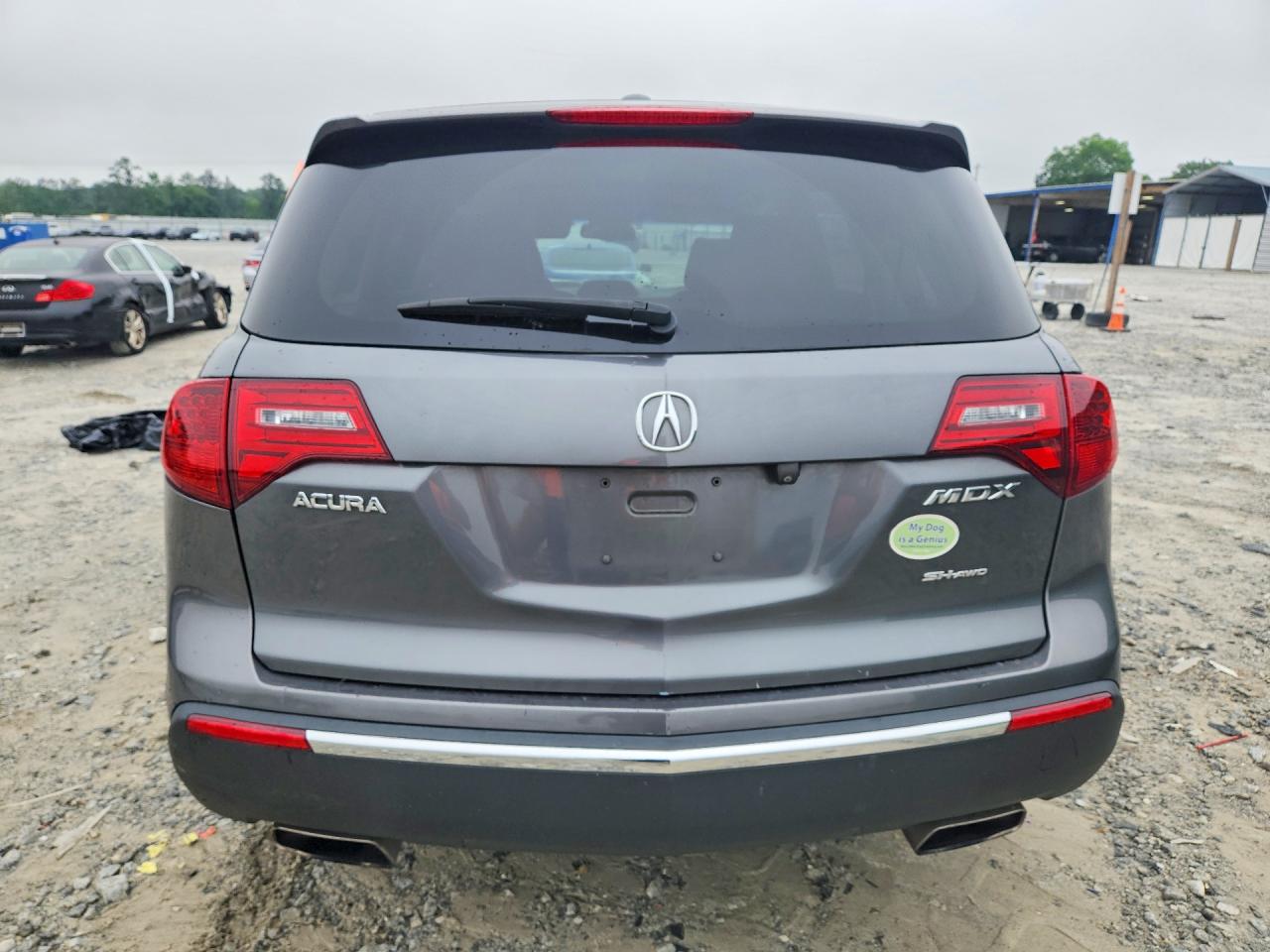 2012 Acura Mdx Technology Gray vin: 2HNYD2H30CH502907