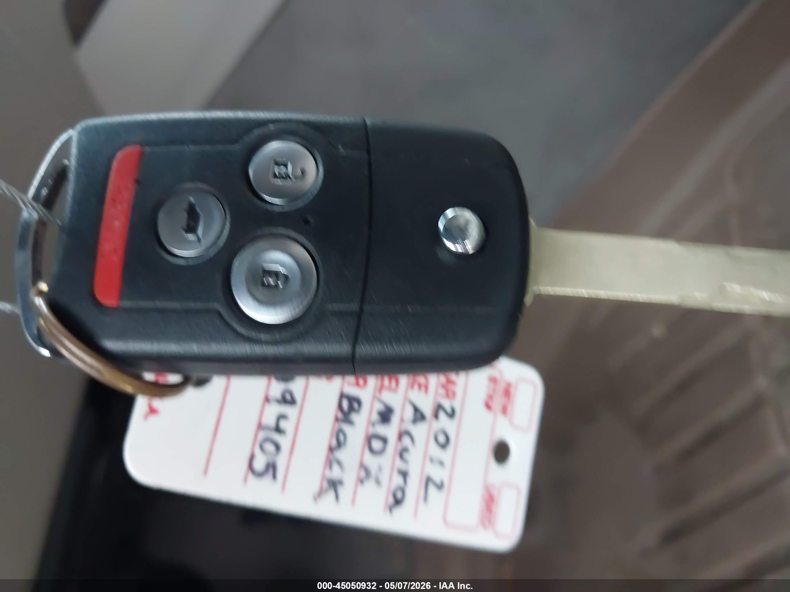 2012 Acura Mdx Technology Package Черный vin: 2HNYD2H30CH509405