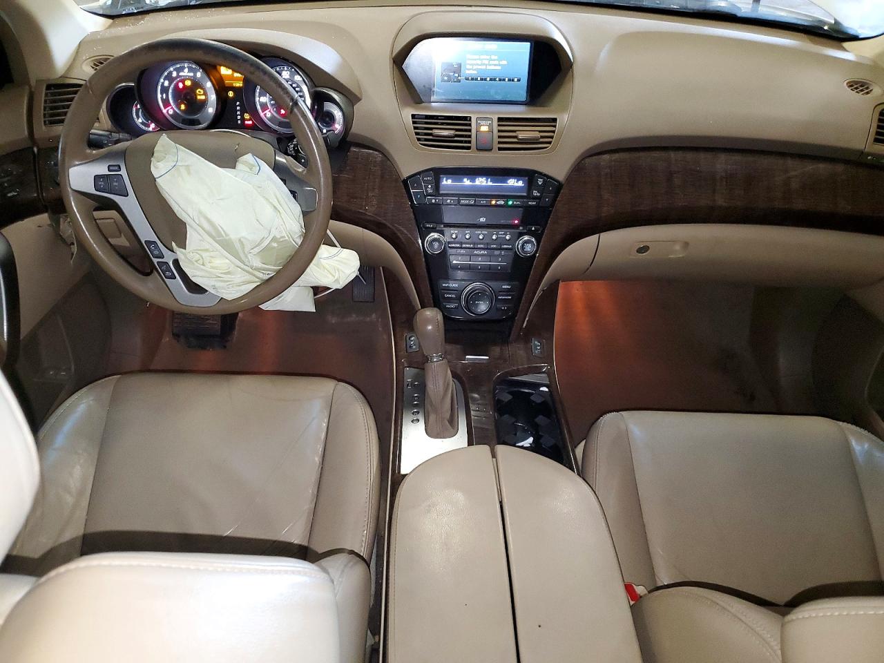 2012 Acura Mdx Technology White vin: 2HNYD2H30CH521800