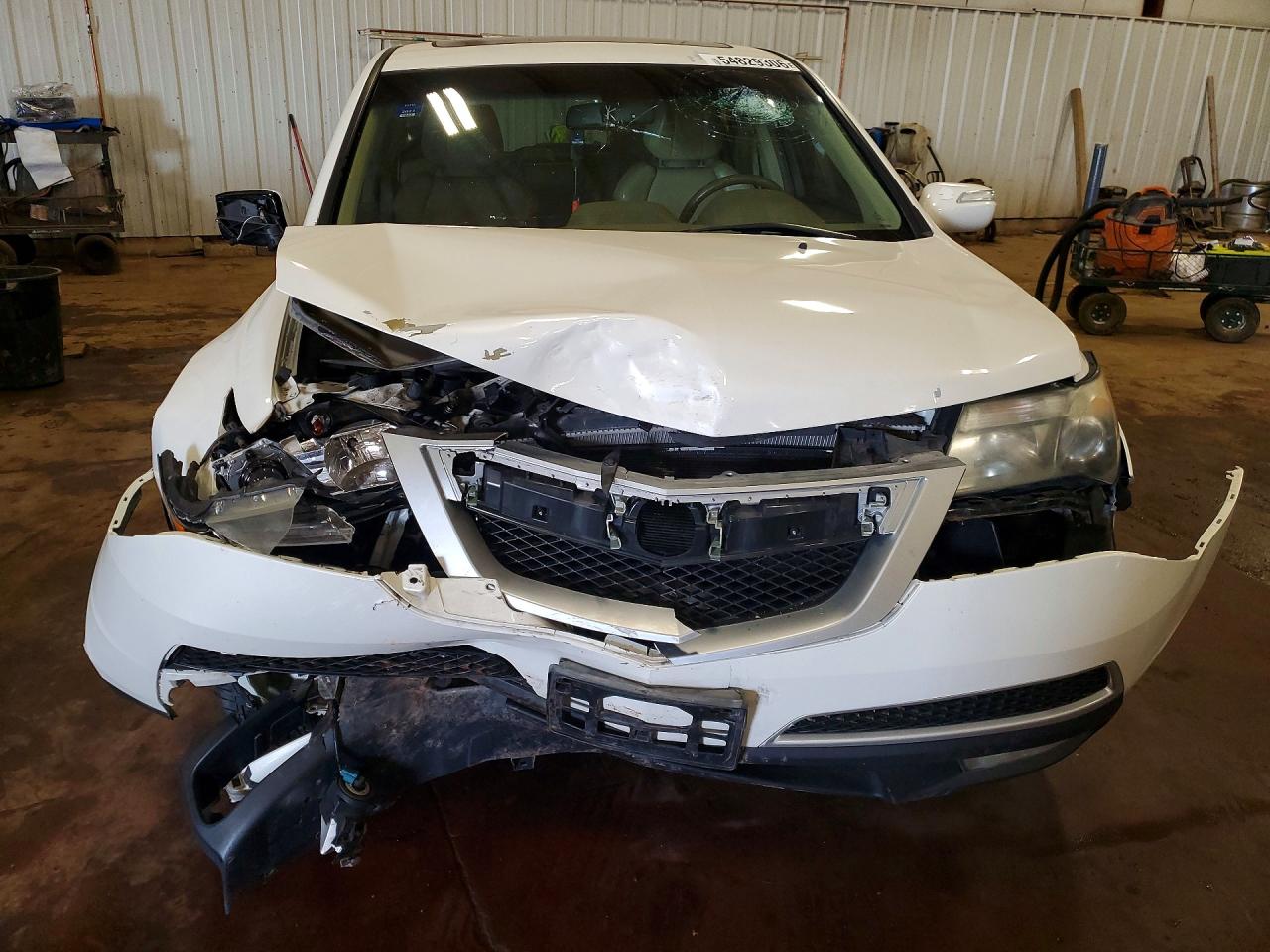 2012 Acura Mdx Technology White vin: 2HNYD2H30CH521800