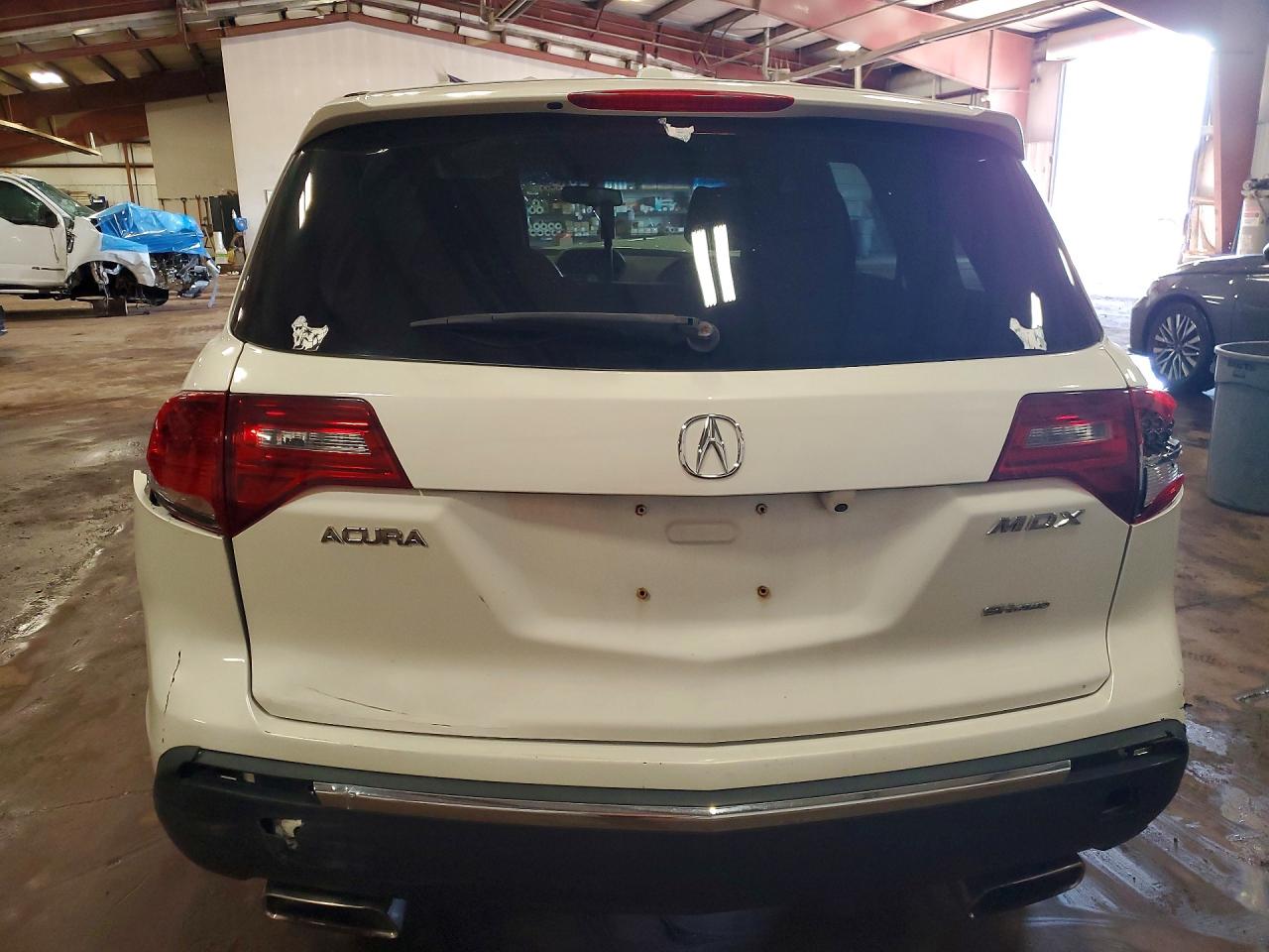 2012 Acura Mdx Technology White vin: 2HNYD2H30CH521800