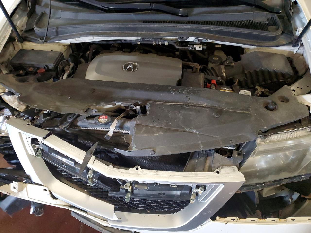 2012 Acura Mdx Technology White vin: 2HNYD2H30CH521800
