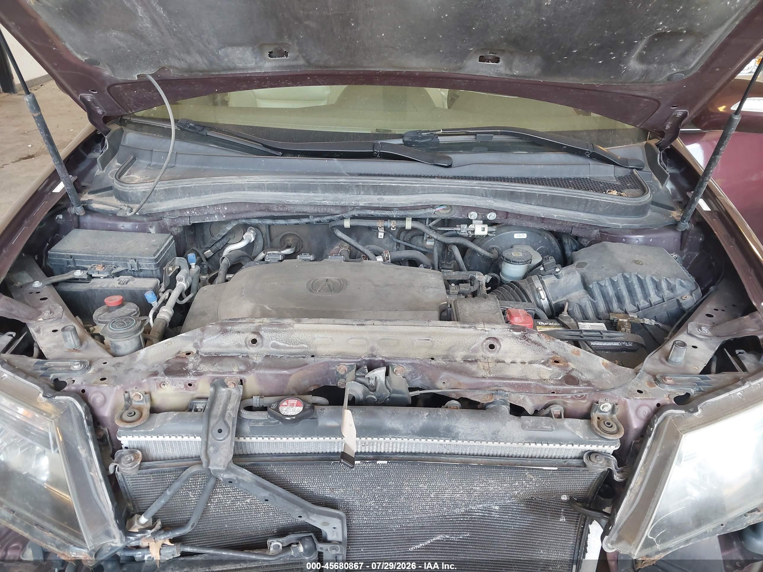 2012 Acura Mdx Technology Package Фиолетовый vin: 2HNYD2H30CH522929