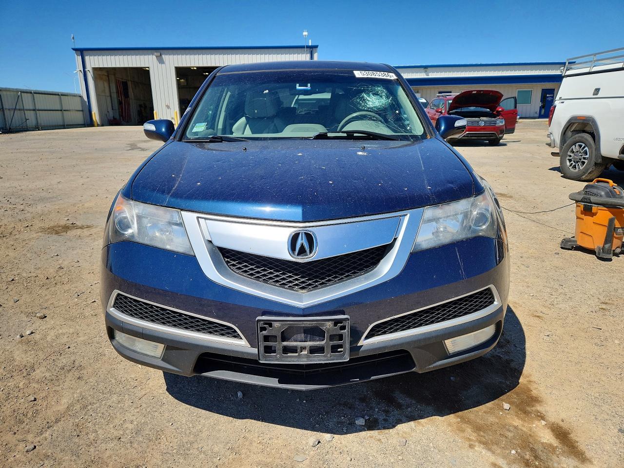 2012 Acura Mdx Technology Blue vin: 2HNYD2H30CH534563