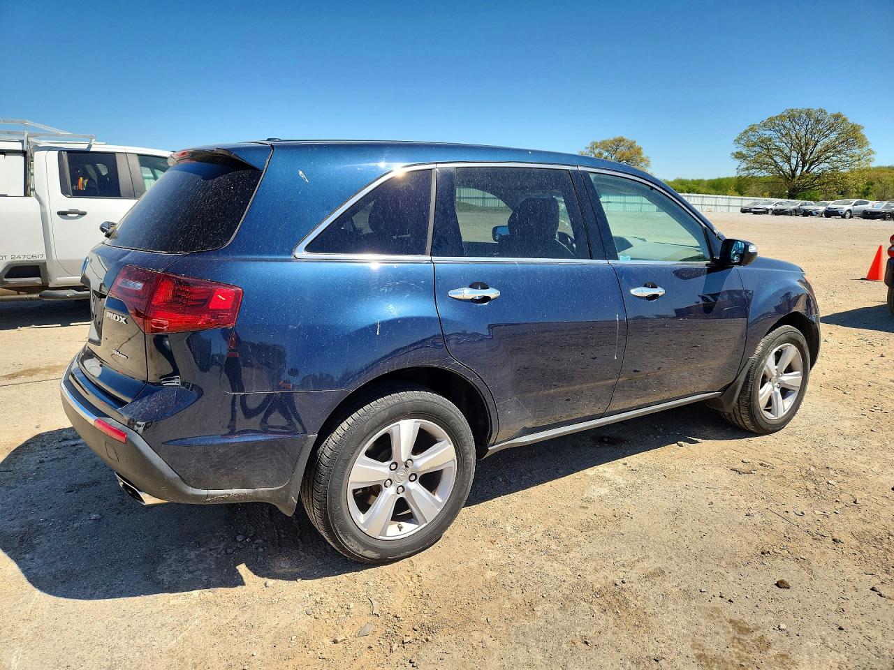 2012 Acura Mdx Technology Blue vin: 2HNYD2H30CH534563