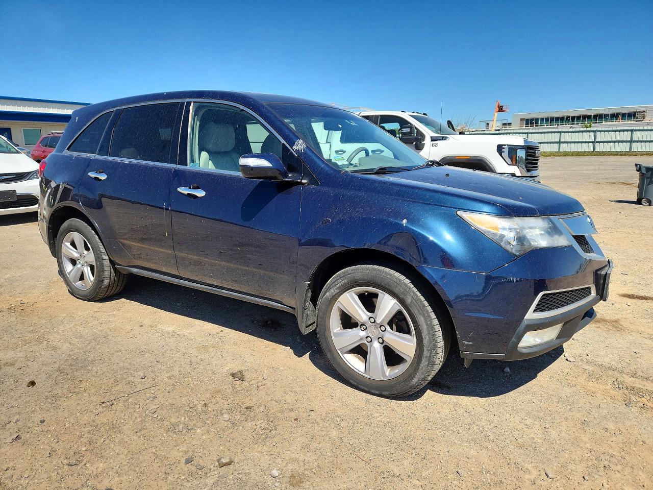 2012 Acura Mdx Technology Blue vin: 2HNYD2H30CH534563