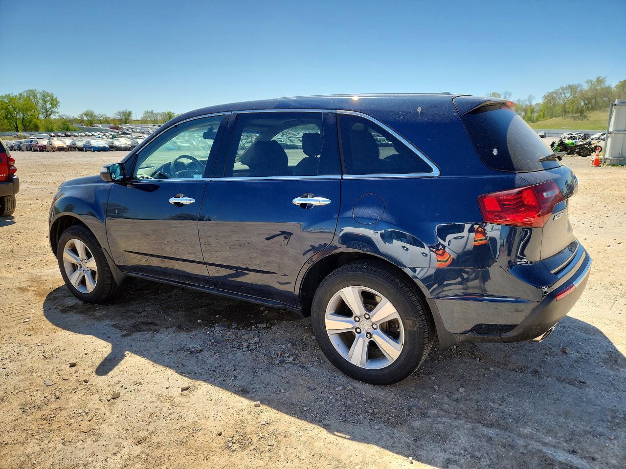 2012 Acura Mdx Technology Blue vin: 2HNYD2H30CH534563