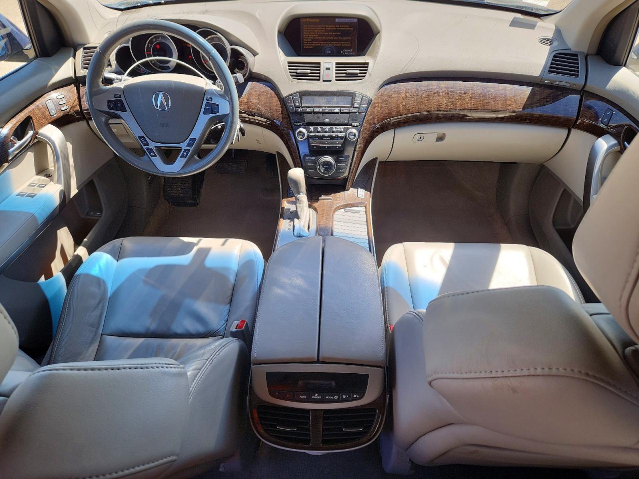 2012 Acura Mdx Technology Blue vin: 2HNYD2H30CH534563