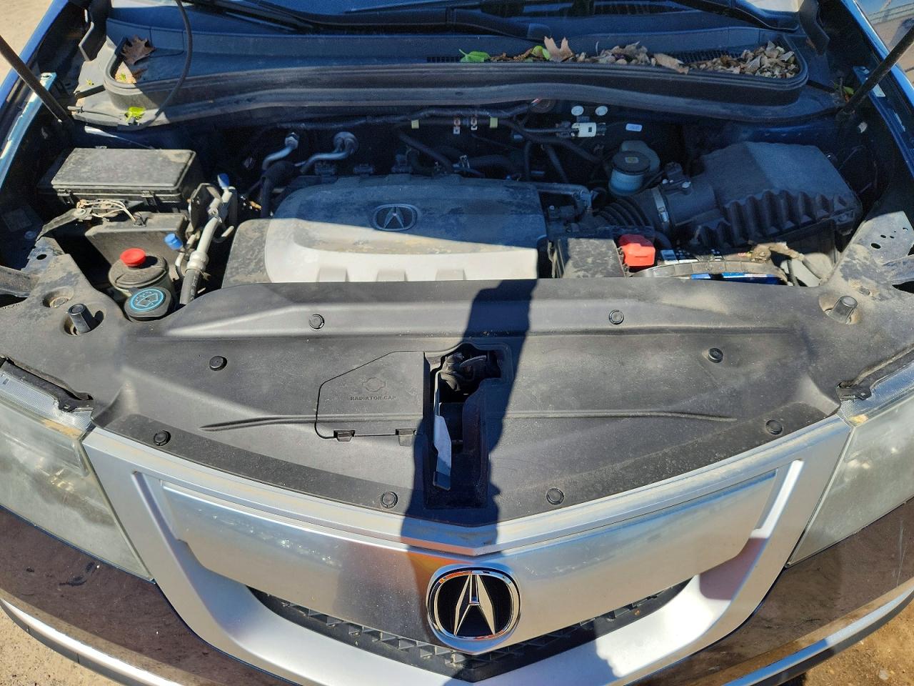 2012 Acura Mdx Technology Blue vin: 2HNYD2H30CH534563