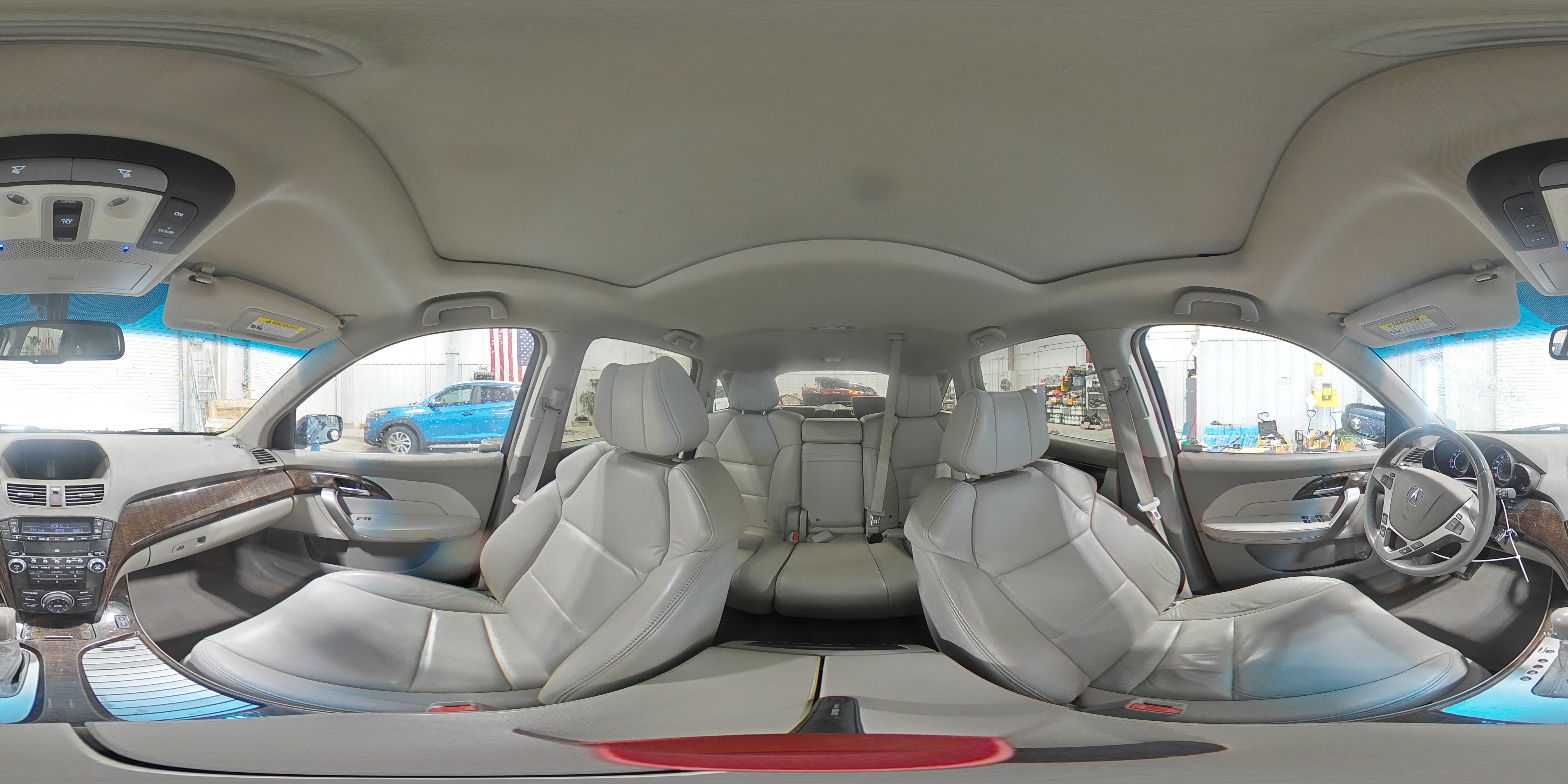 2012 Acura Mdx Technology Blue vin: 2HNYD2H30CH534563
