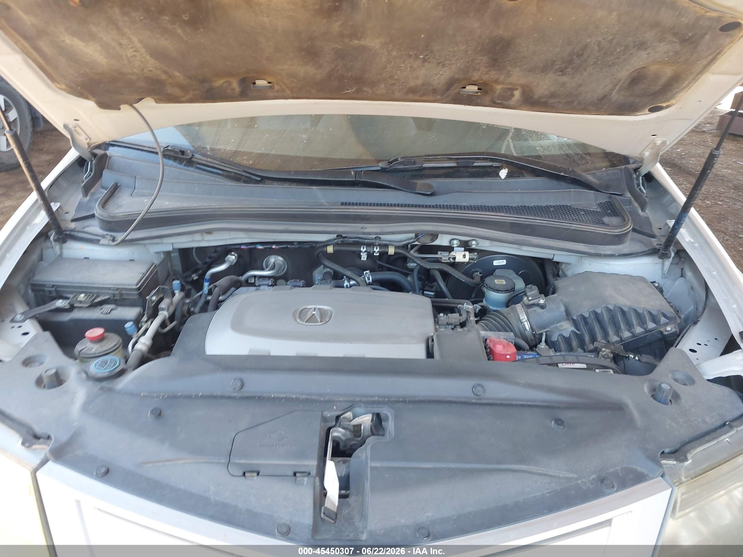 2012 Acura Mdx Technology Package Silver vin: 2HNYD2H30CH537947