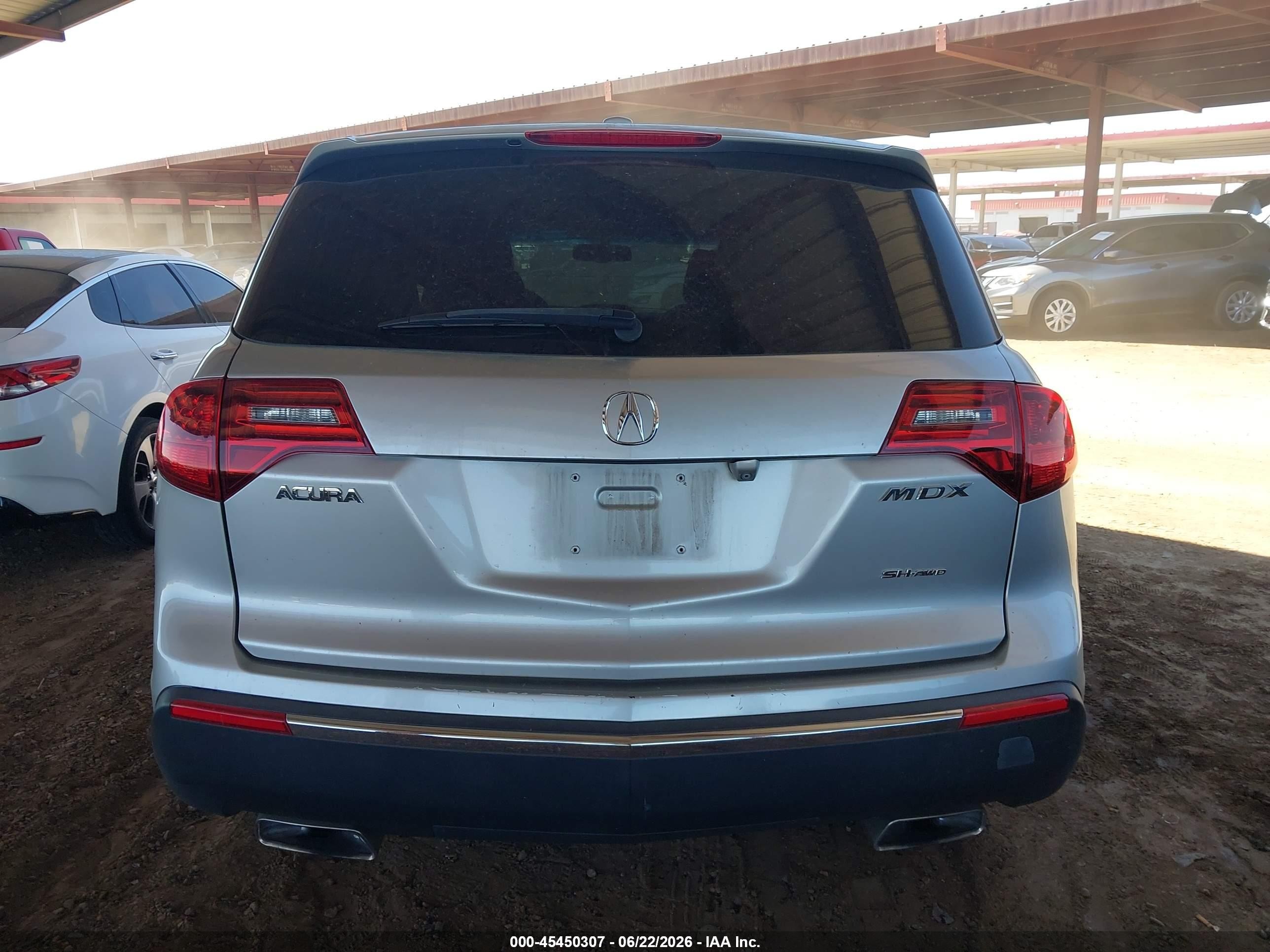 2012 Acura Mdx Technology Package Silver vin: 2HNYD2H30CH537947
