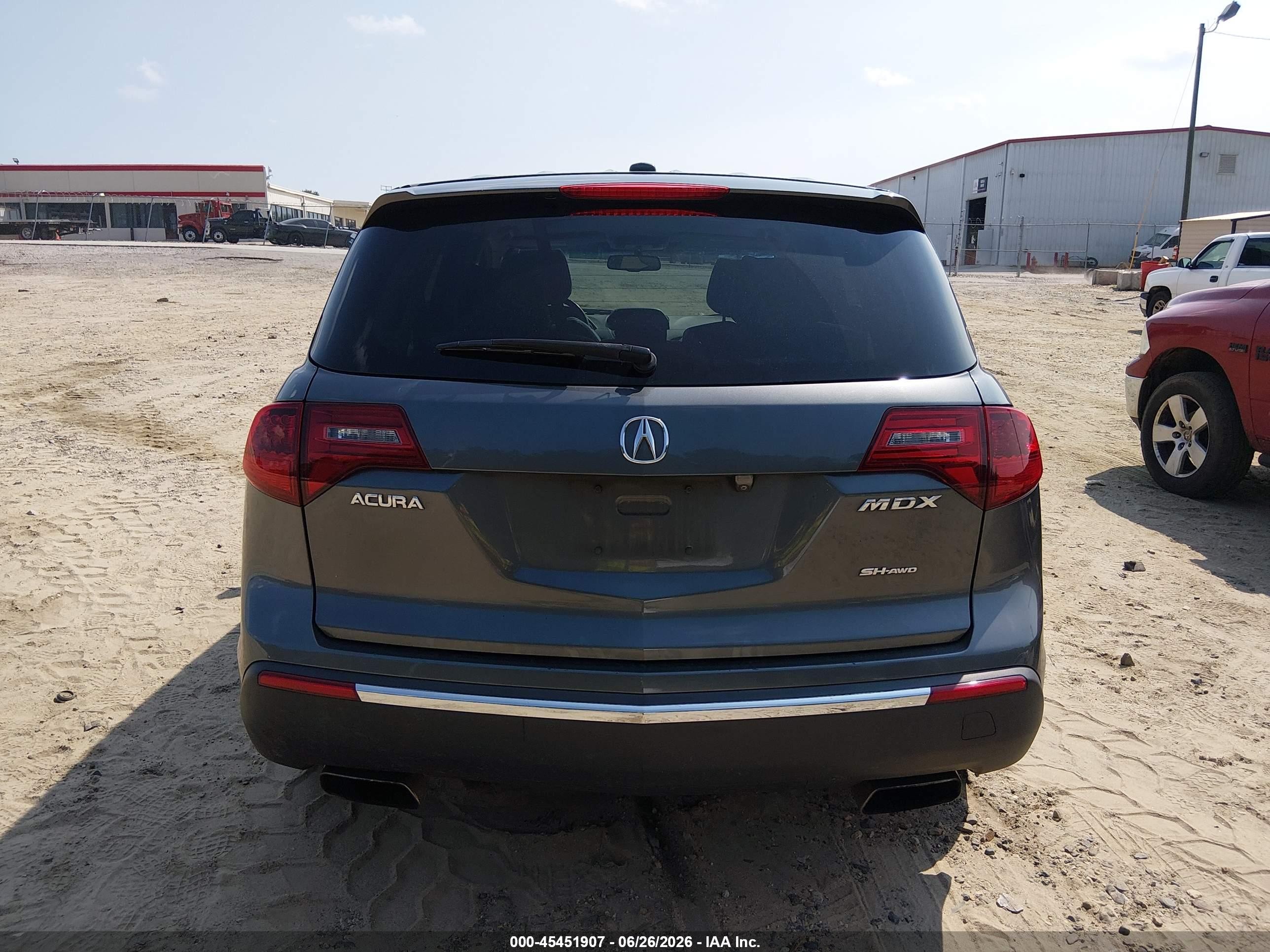 2012 Acura Mdx Technology Package Gray vin: 2HNYD2H30CH540475