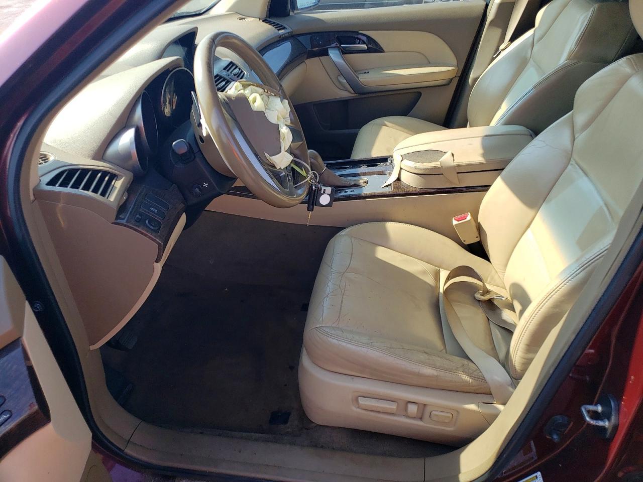 2012 Acura Mdx Technology Burgundy vin: 2HNYD2H30CH543361