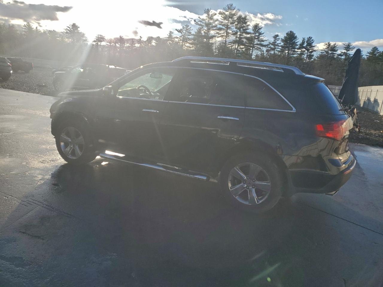 2012 Acura Mdx Technology Черный vin: 2HNYD2H30CH544848