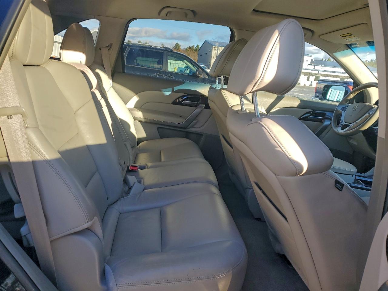 2012 Acura Mdx Technology Черный vin: 2HNYD2H30CH544848