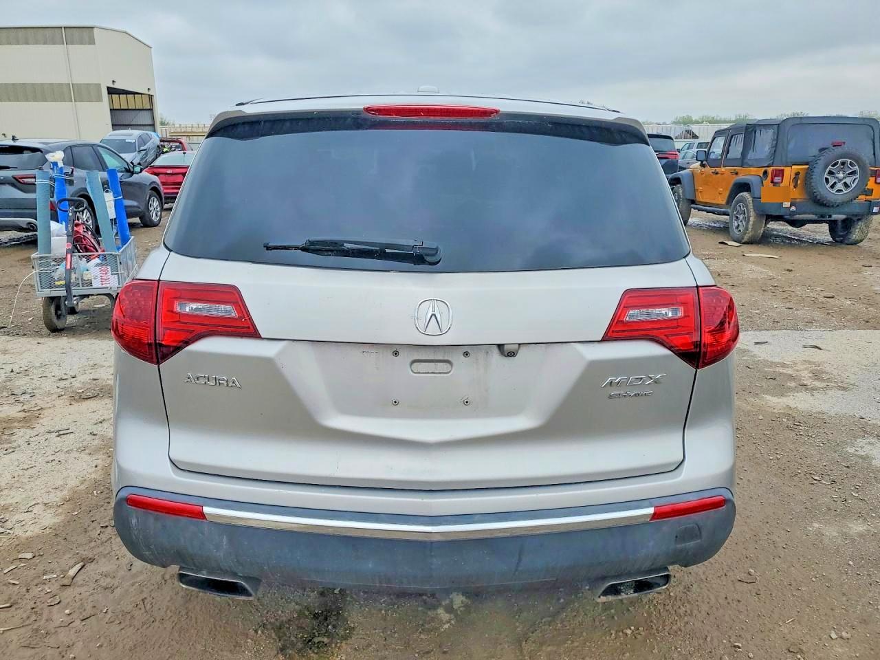 2012 Acura Mdx Silver vin: 2HNYD2H30CH549368