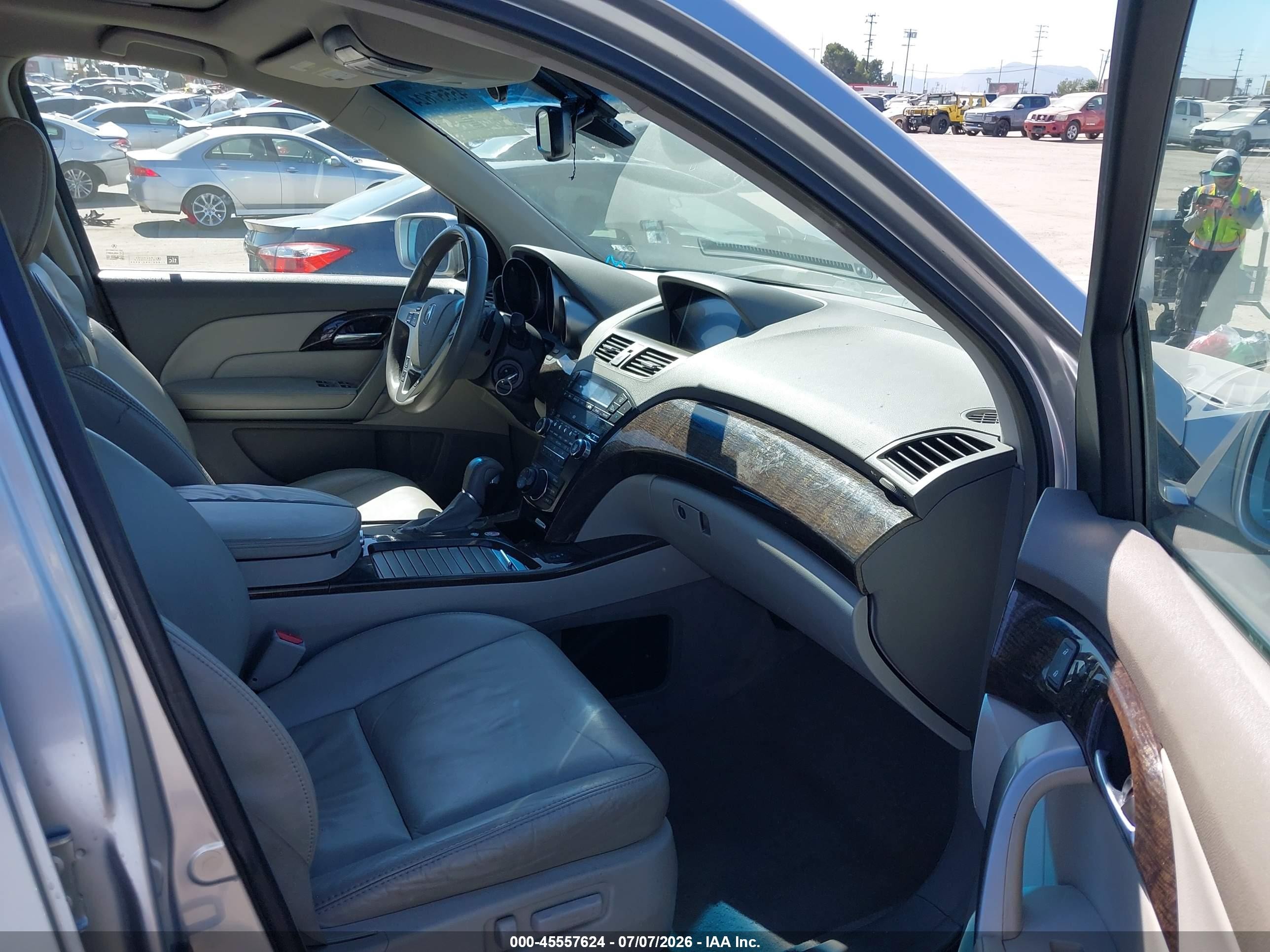 2013 Acura Mdx Technology Package Silver vin: 2HNYD2H30DH500270