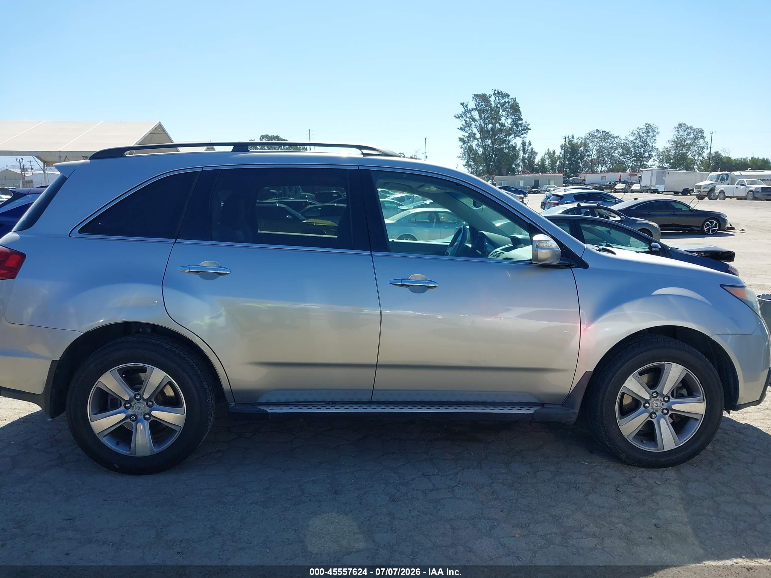 2013 Acura Mdx Technology Package Silver vin: 2HNYD2H30DH500270