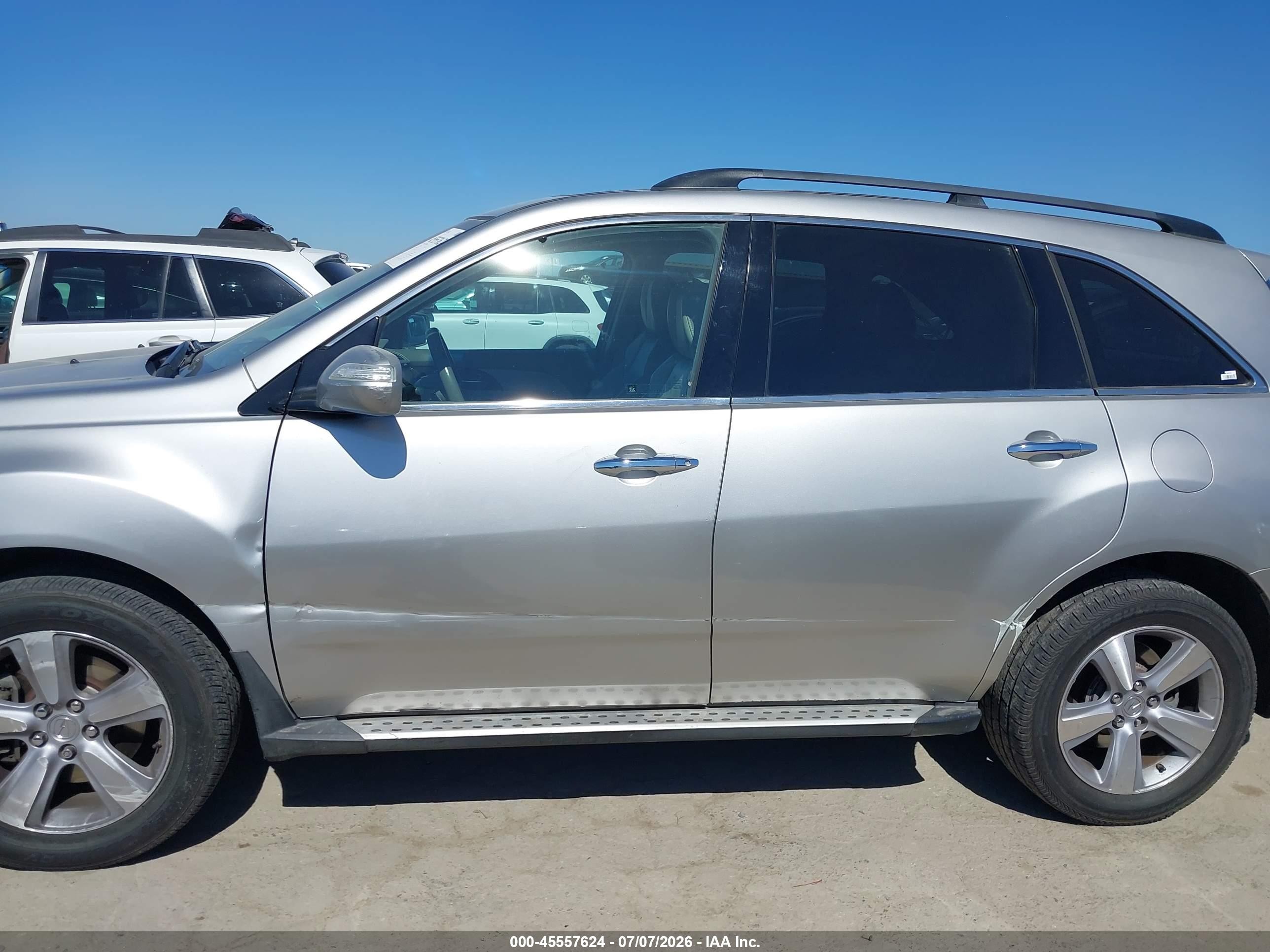 2013 Acura Mdx Technology Package Silver vin: 2HNYD2H30DH500270