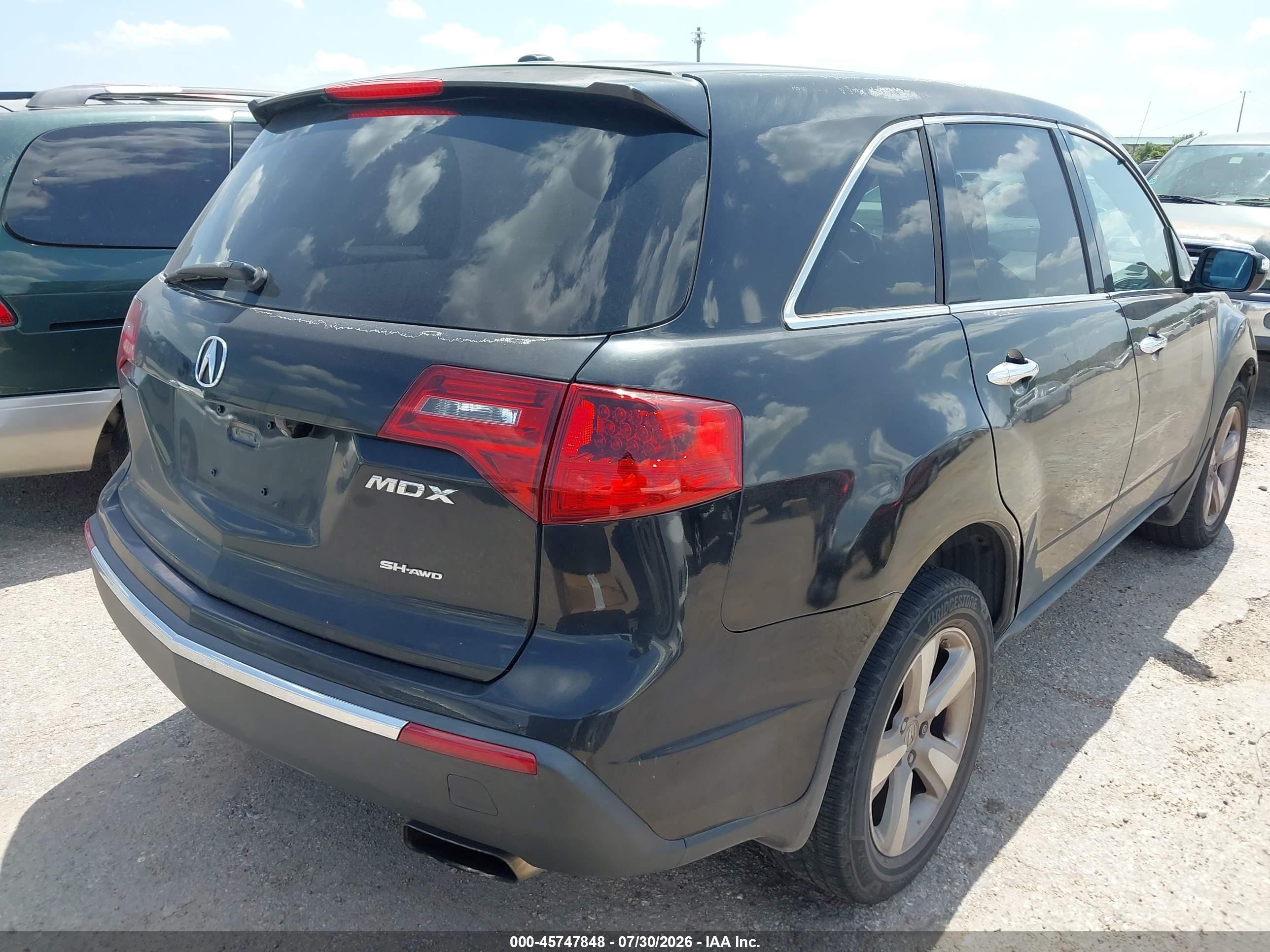 2013 Acura Mdx Technology Package Black vin: 2HNYD2H30DH501788