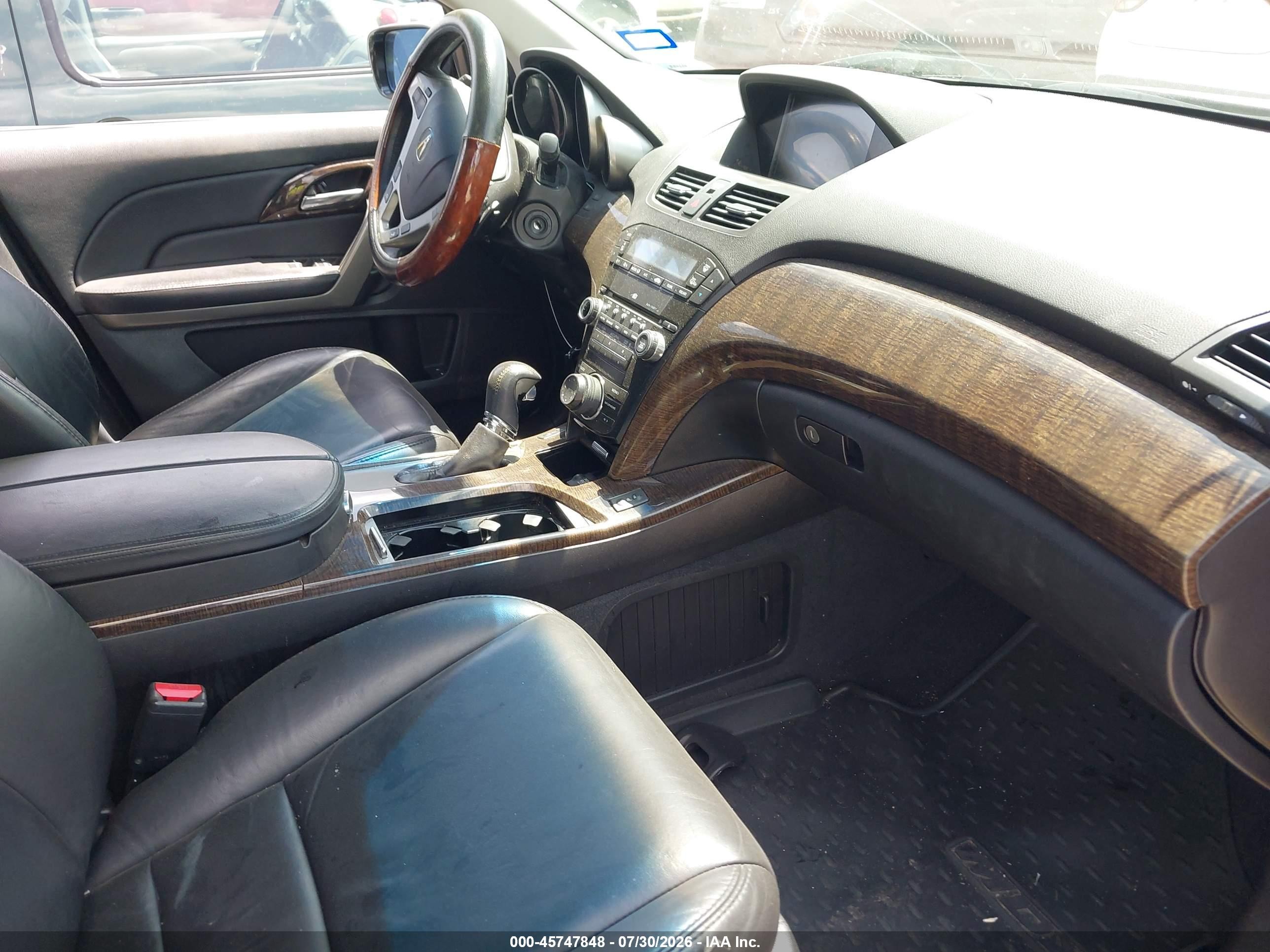 2013 Acura Mdx Technology Package Black vin: 2HNYD2H30DH501788