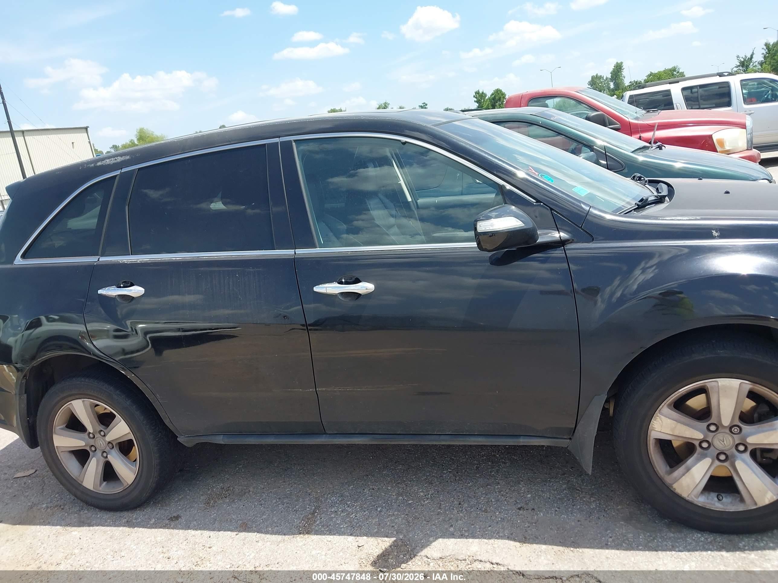 2013 Acura Mdx Technology Package Black vin: 2HNYD2H30DH501788