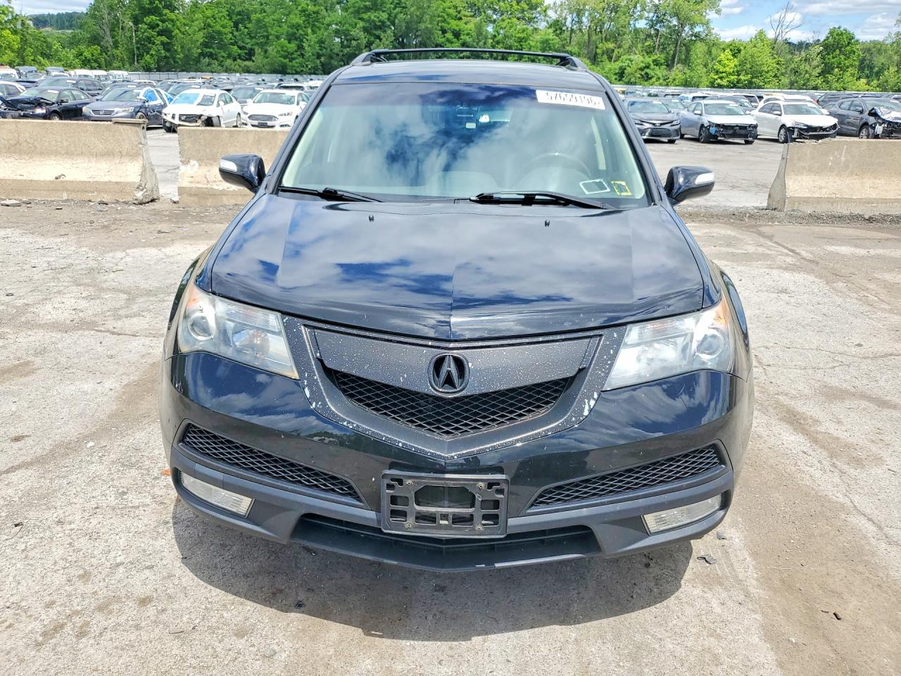 2013 Acura Mdx Technology Black vin: 2HNYD2H30DH502522