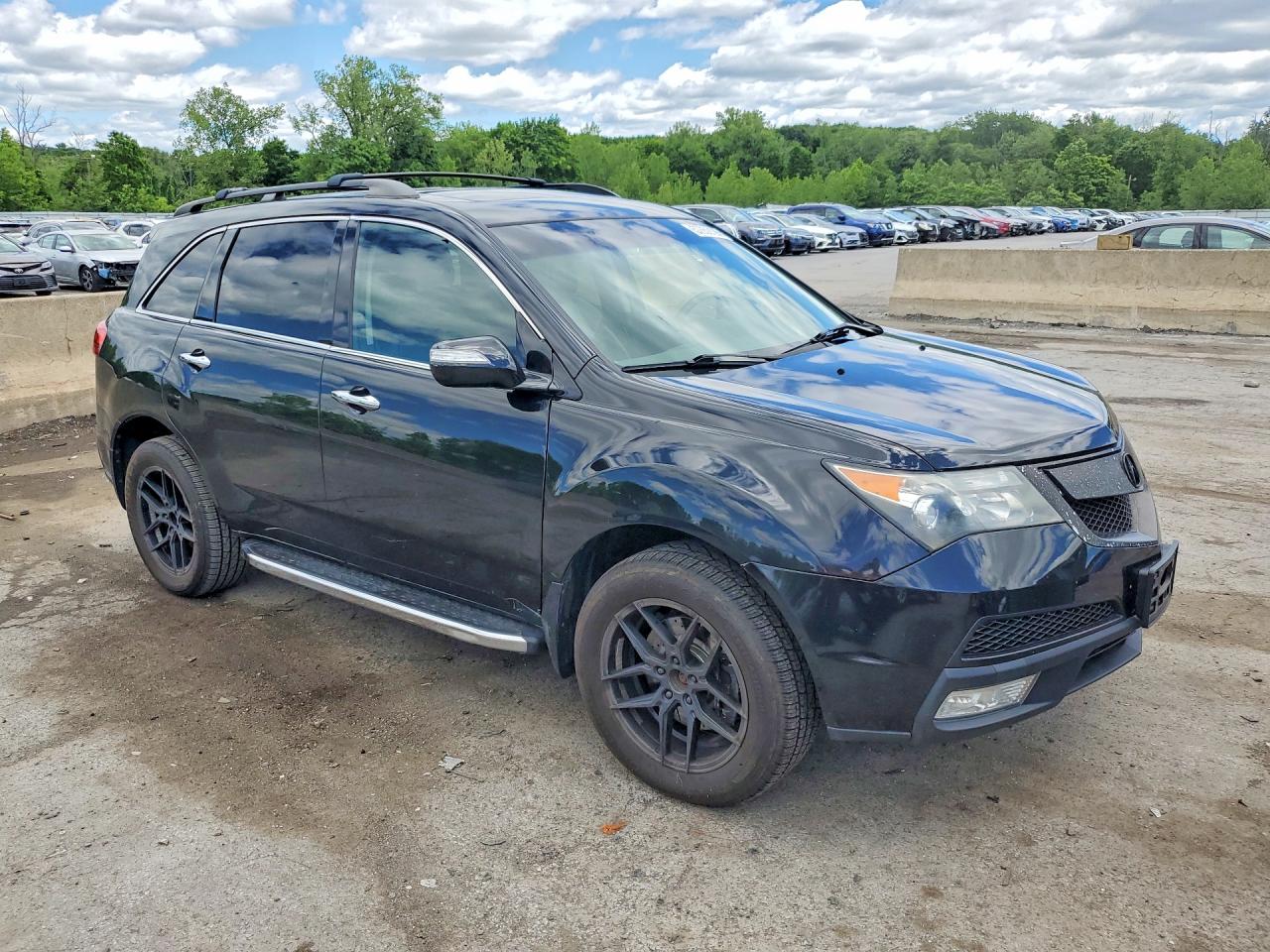 2013 Acura Mdx Technology Black vin: 2HNYD2H30DH502522