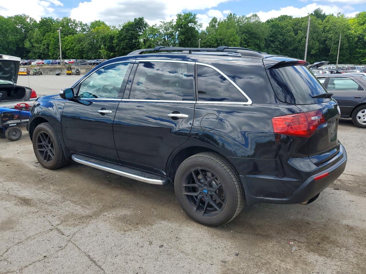 2013 Acura Mdx Technology Black vin: 2HNYD2H30DH502522