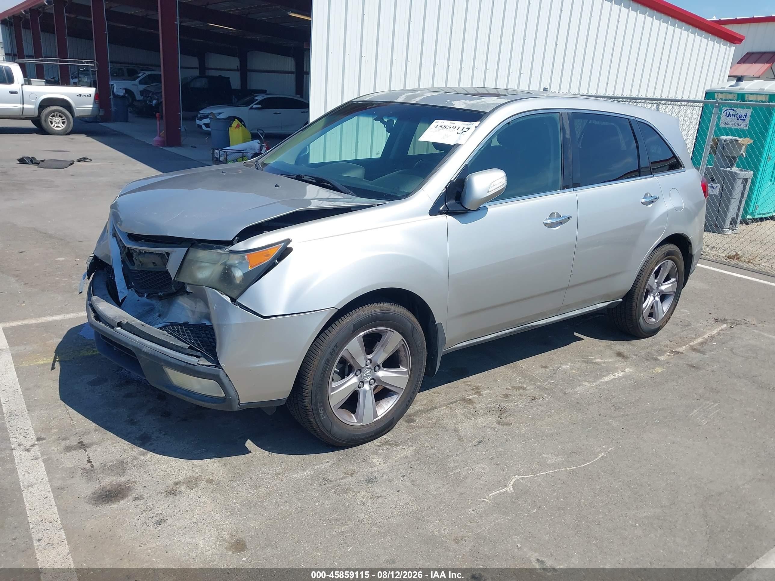 2013 Acura Mdx Technology Package Silver vin: 2HNYD2H30DH506375
