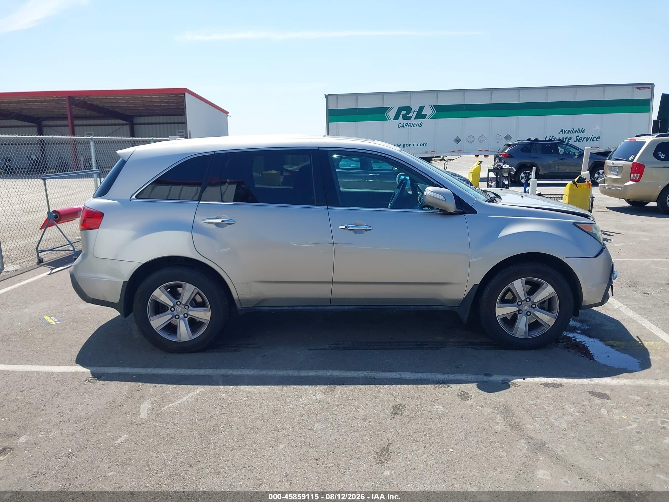 2013 Acura Mdx Technology Package Silver vin: 2HNYD2H30DH506375