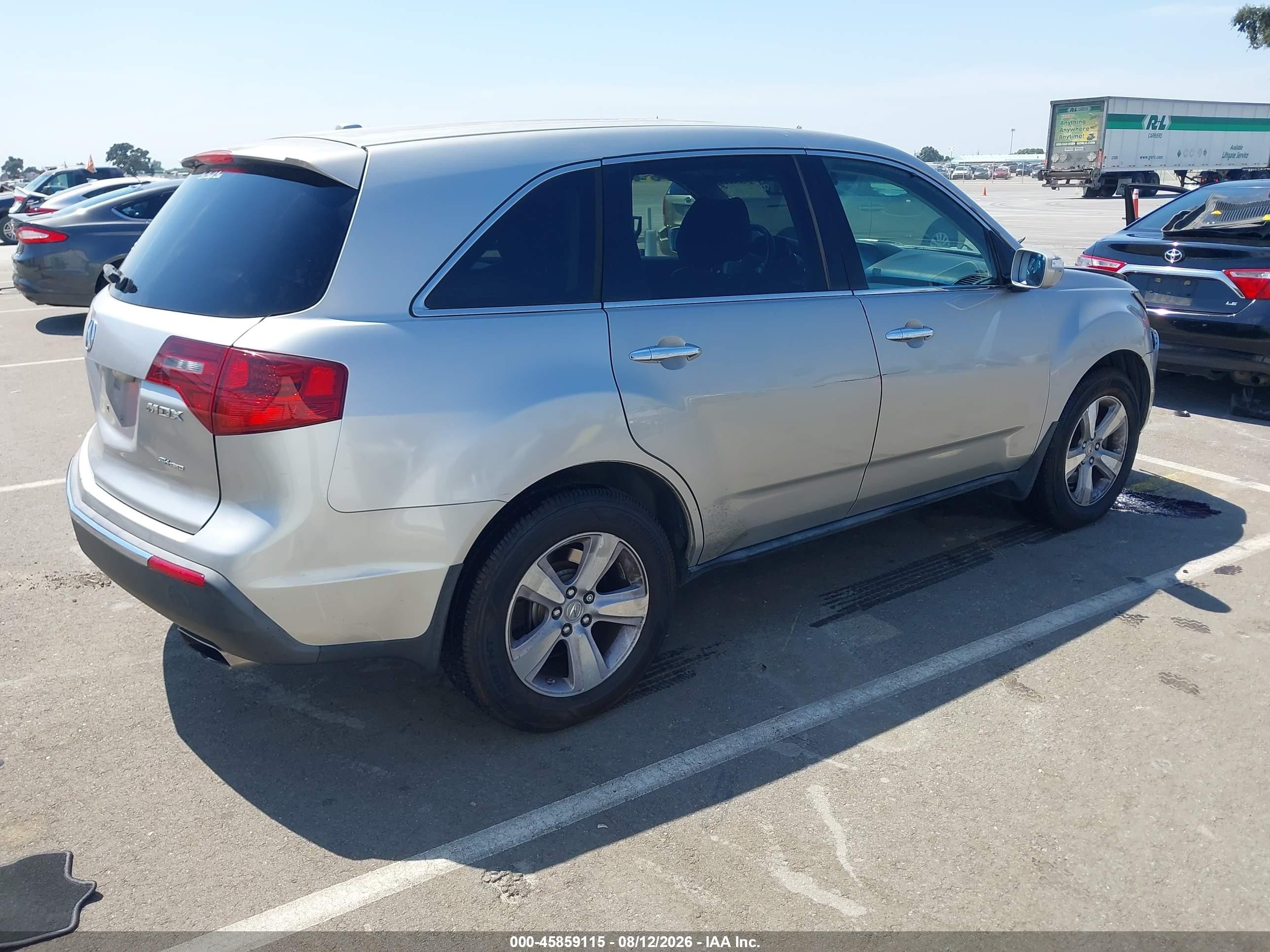 2013 Acura Mdx Technology Package Silver vin: 2HNYD2H30DH506375